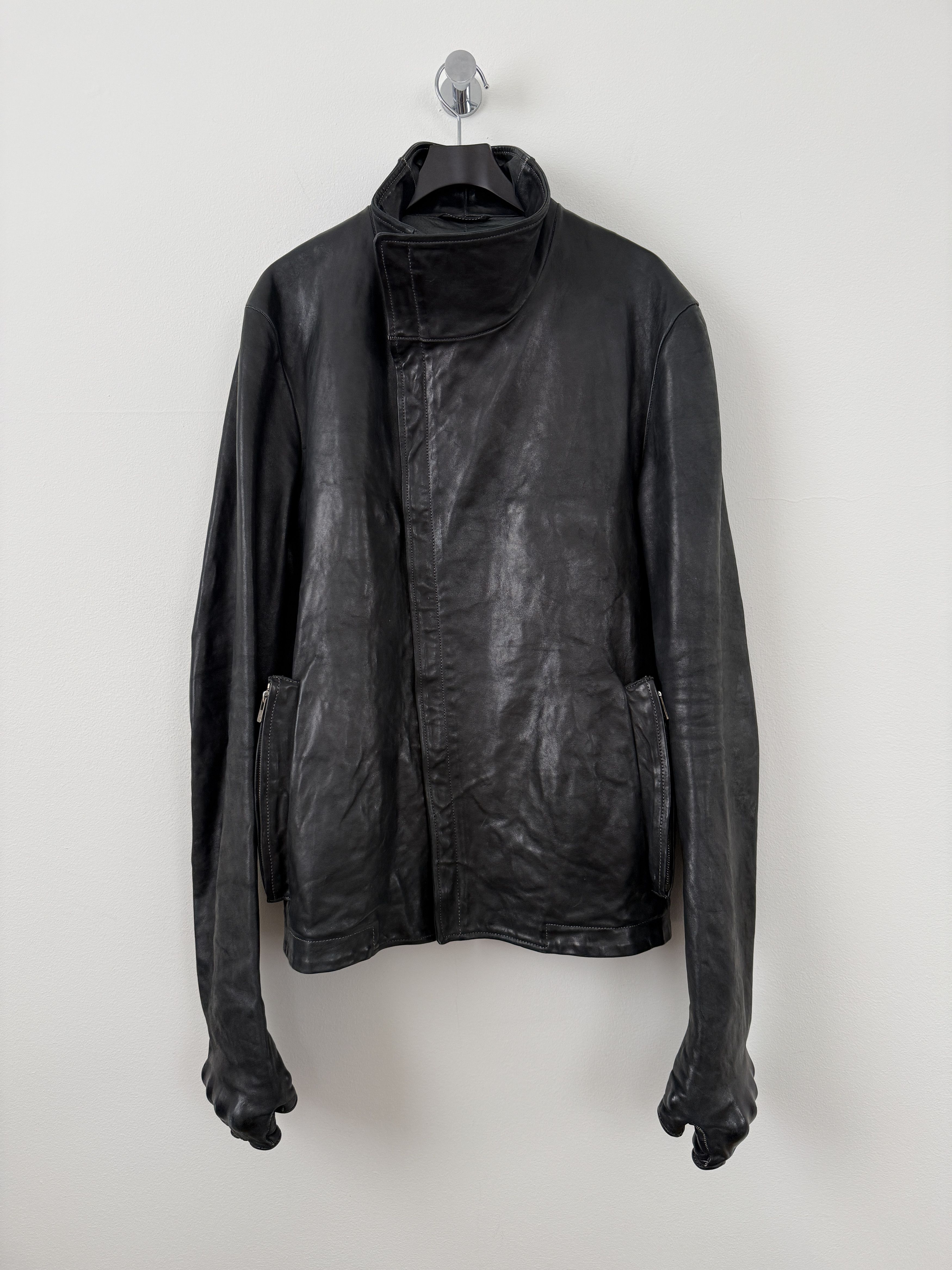 Carol Christian Poell Horse Leather Concealed Prosthetic Gloved Jacket Size US L / EU 52-54 / 3 - 1 Thumbnail