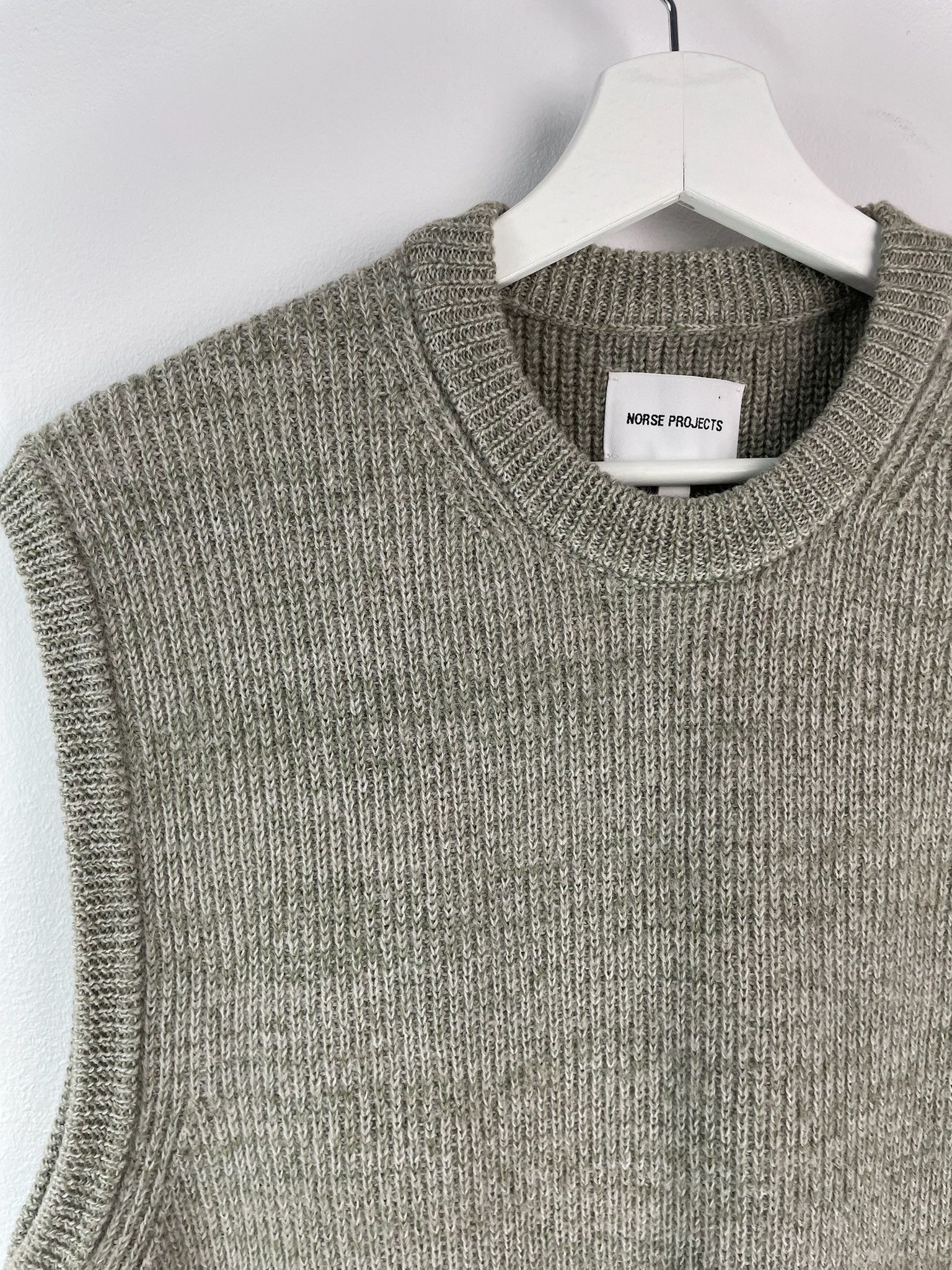 Norse Projects Manfred Wool Rib Vest Size US M / EU 48-50 / 2 - 2 Thumbnail