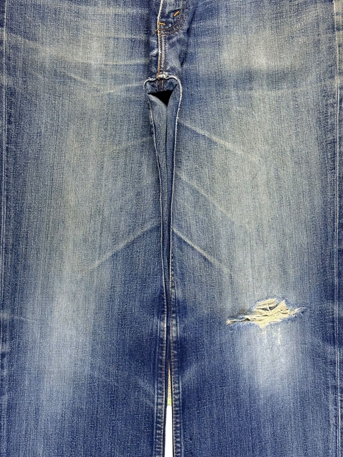 Levi's Vintage 90s Levis 502 Mud Wash Distressed Baggy Jeans Size US 31 - 5 Thumbnail
