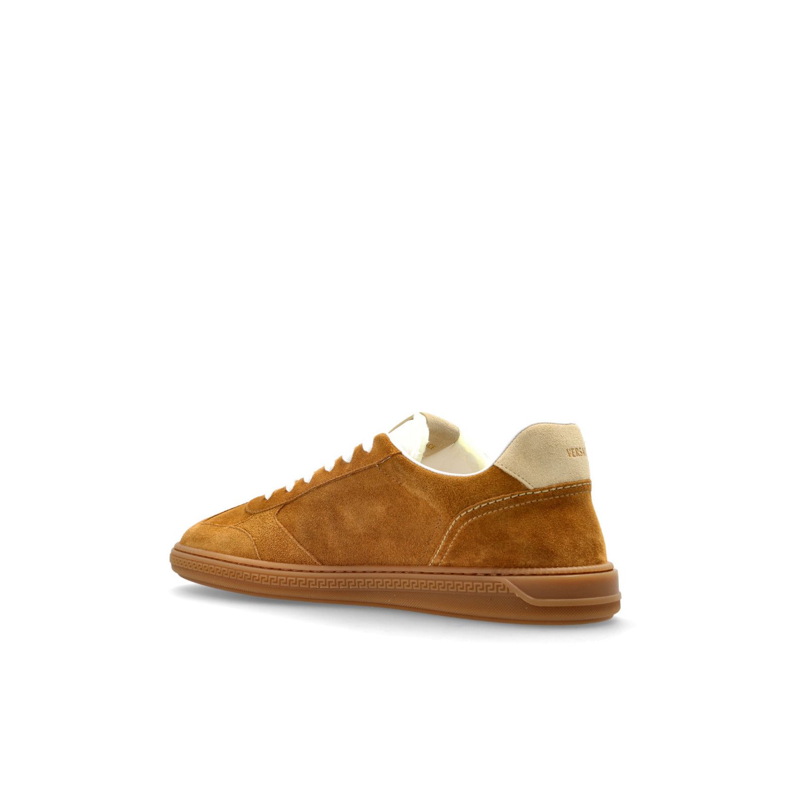 Versace VERSACE Greca Brown Sneakers New And Authentic (Men's size:U Size US 8.5 / EU 41-42 - 3 Thumbnail