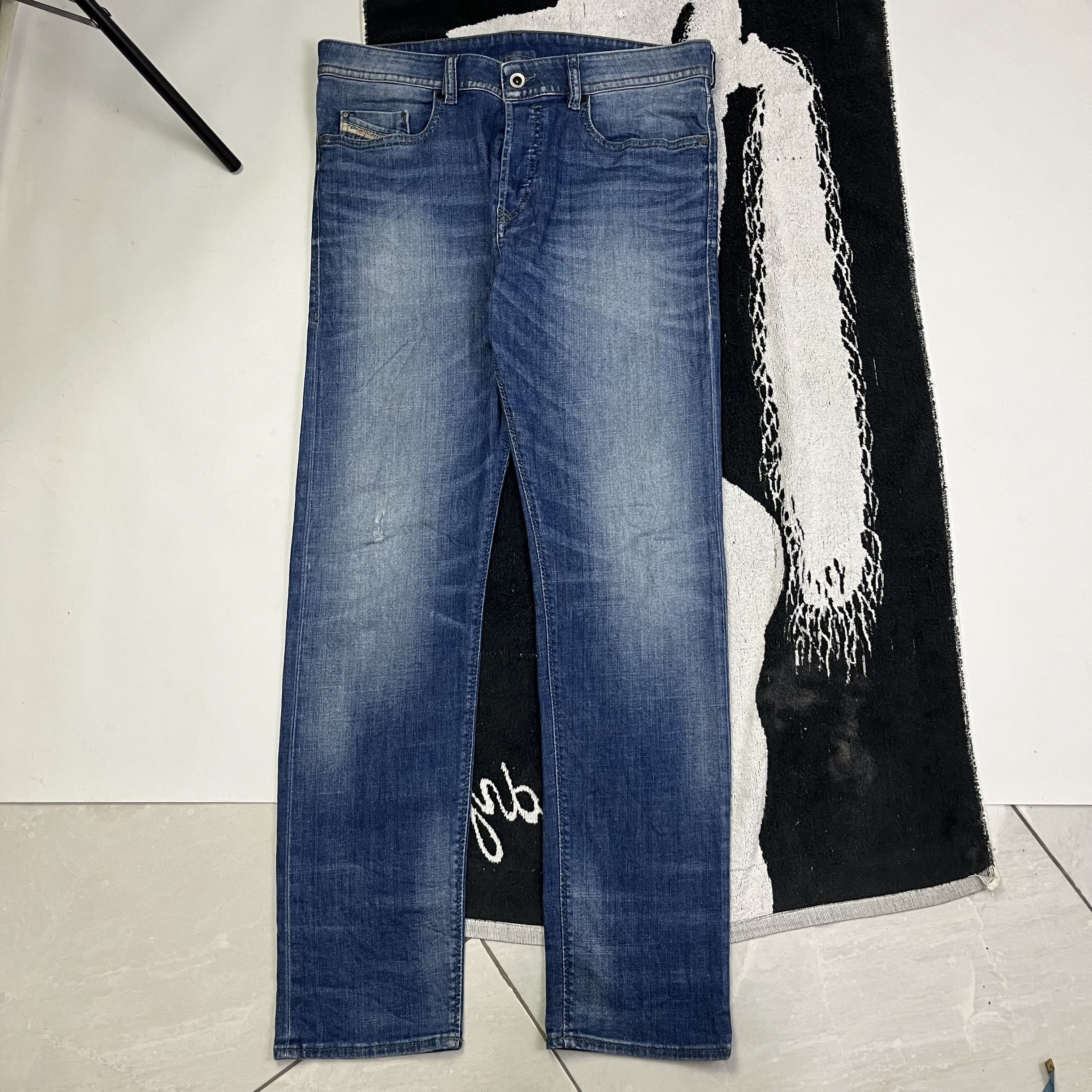 Diesel × Hysteric Glamour × Le Grande Bleu (L.G.B.) Vintage Diesel industry long pants Size US 33 - 2 Thumbnail
