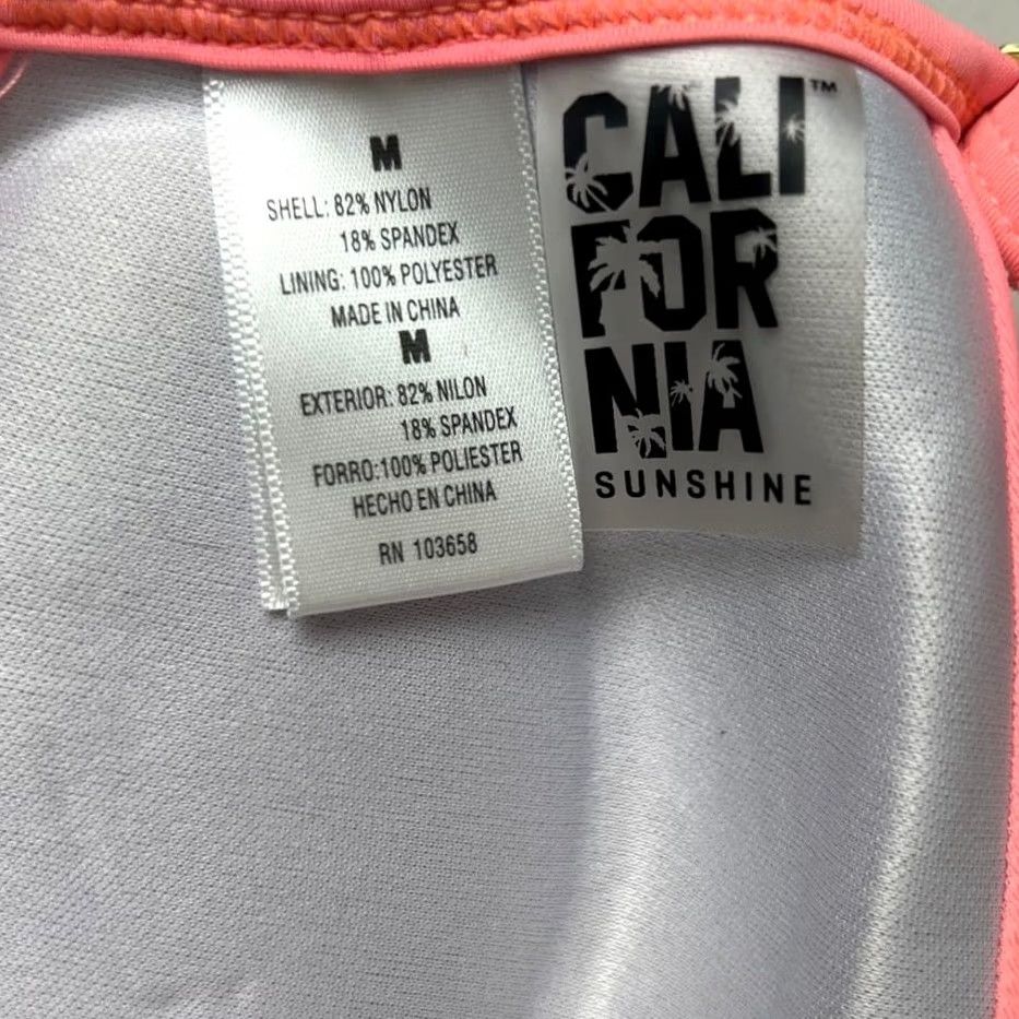 Vintage California Sunshine Pink Bikini Top Adjustable Strap Medium Women M Bikini Top Pink California Sunshine, Bikini, Top, Women, M, Pink Size M / US 6-8 / IT 42-44 - 5 Thumbnail