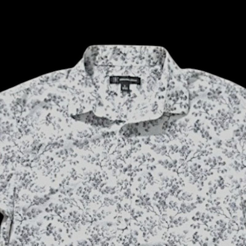 NBDN Nobrandedon INC International Concepts White/Black Shirt | Size S Size S / US 4 / IT 40 - 3 Thumbnail