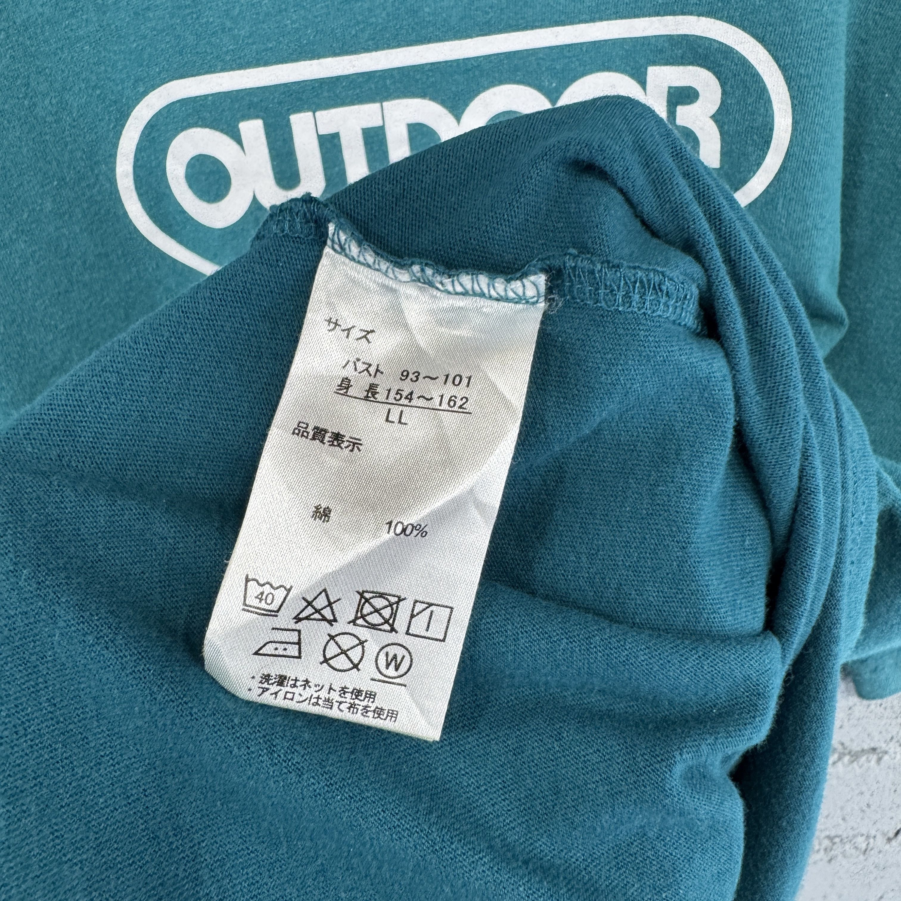 Vintage Outdoor Product California Baggy Boxy Tshirt Size L / US 10 / IT 46 - 7 Thumbnail