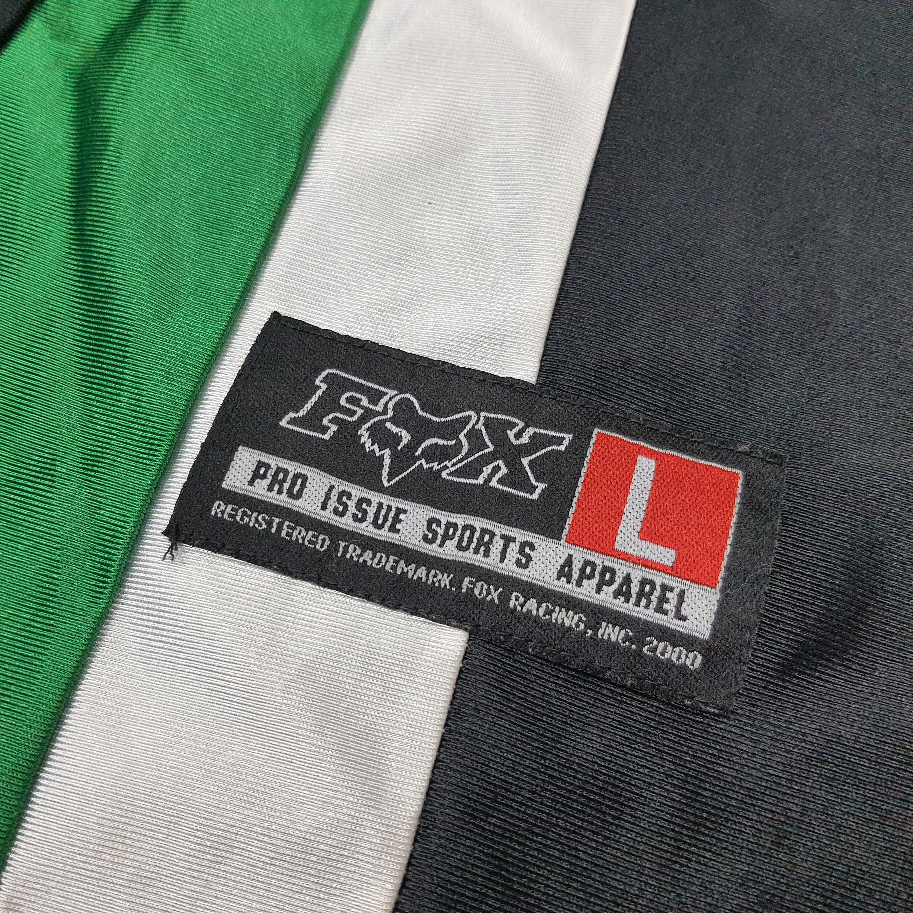 Fox Racing × Vintage Vintage Fox Racing Sportwear Jersey Size US XL / EU 56 / 4 - 7 Thumbnail