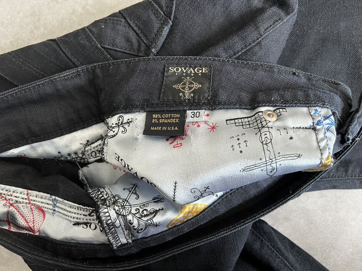 Other Sovage Men’s Black Denim Jeans Size 30 Made in USA Size US 30 / EU 46 - 3 Thumbnail