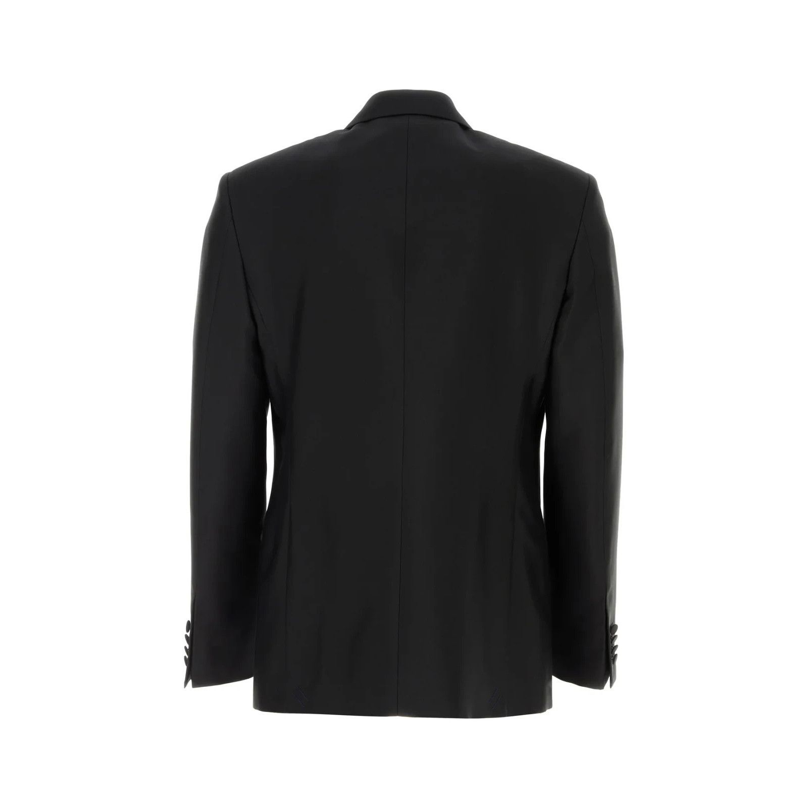 Burberry BURBERRY Black Wool Blend Blazer New & Authentic (Men's size Size US L / EU 52-54 / 3 - 2 Thumbnail