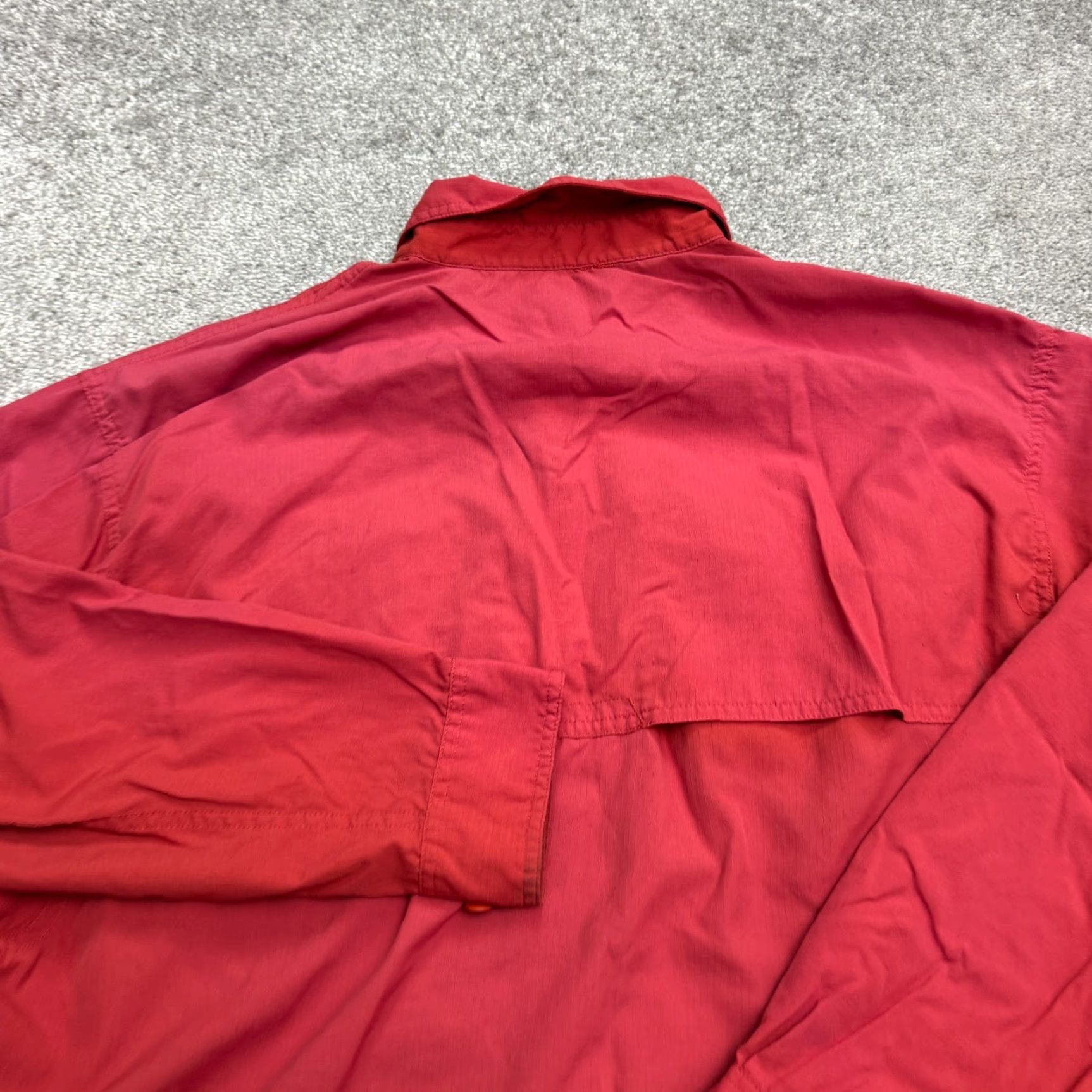 Vintage VINTAGE Columbia Omni Dry GRT Button Down Shirt Mens Large Red Casual Outdoor Size US L / EU 52-54 / 3 - 3 Thumbnail