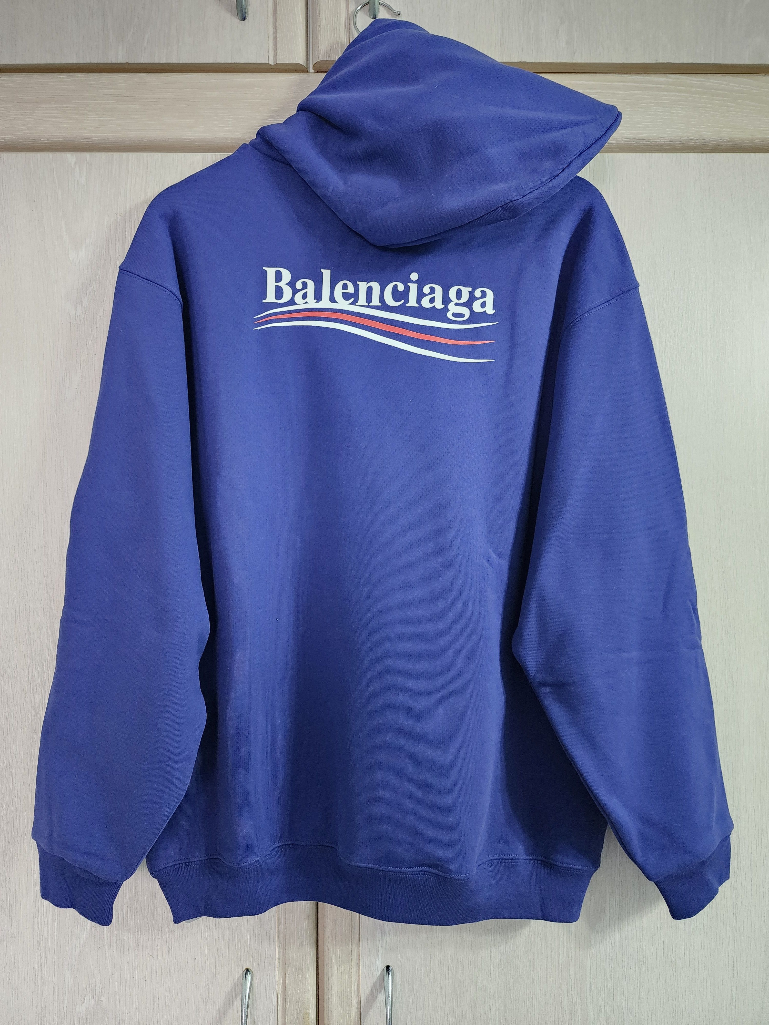 Balenciaga Political Campaign Hoodie Size US S / EU 44-46 / 1 - 2 Thumbnail