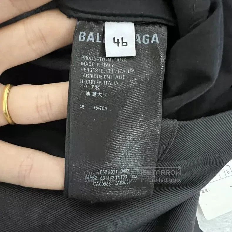 Balenciaga Balenciaga Black Pleated Trousers 46. Size US 36 / EU 52 - 4 Thumbnail