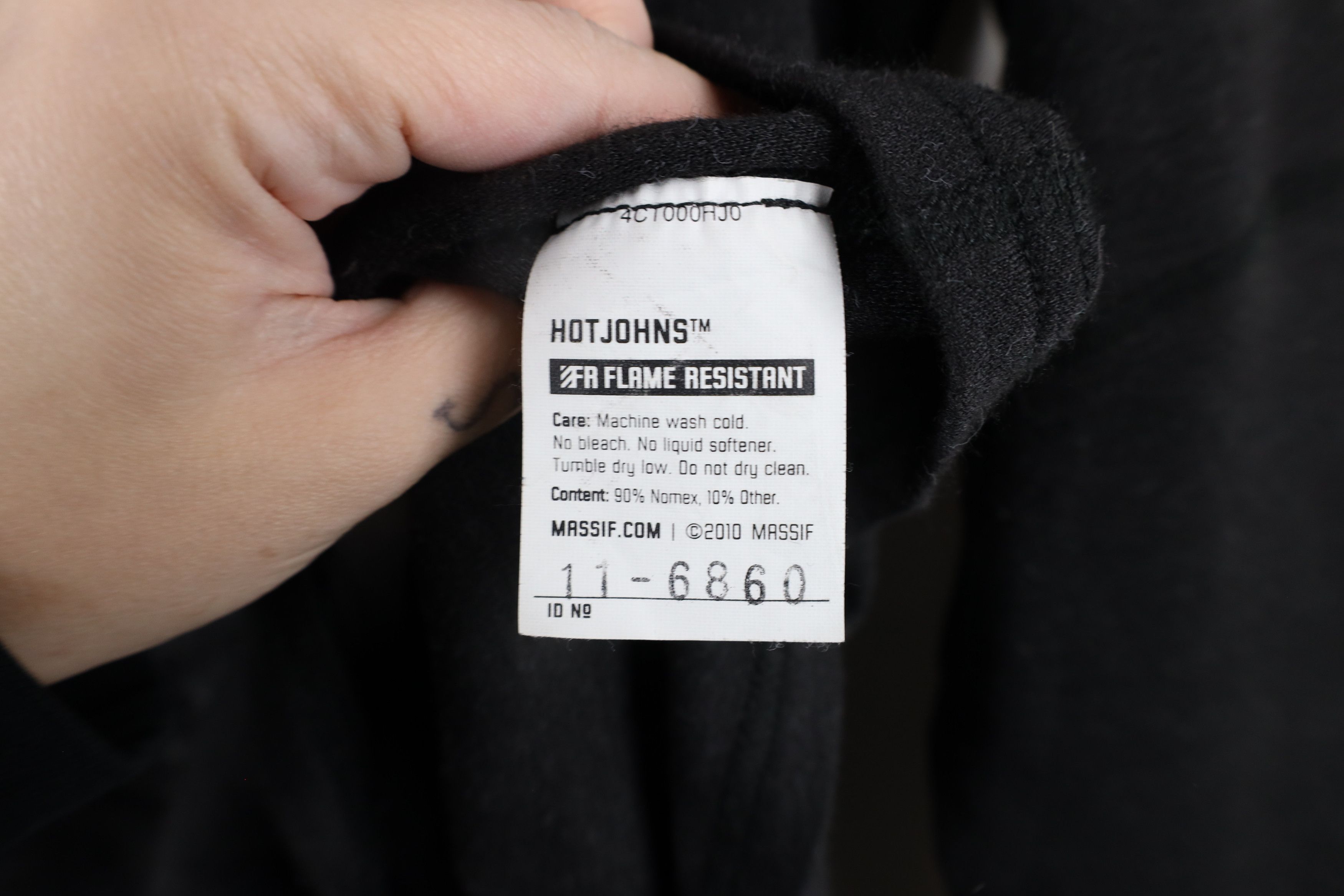 Massif × Vintage Massif Tactical Hot Johns Long Sleeve Base T-Shirt USA Size US M / EU 48-50 / 2 - 6 Thumbnail