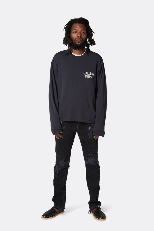 Gallery Dept. o1mle0226 Dept. Cut Workshop Denim Jeans in Black Size US 31 - 4 Thumbnail