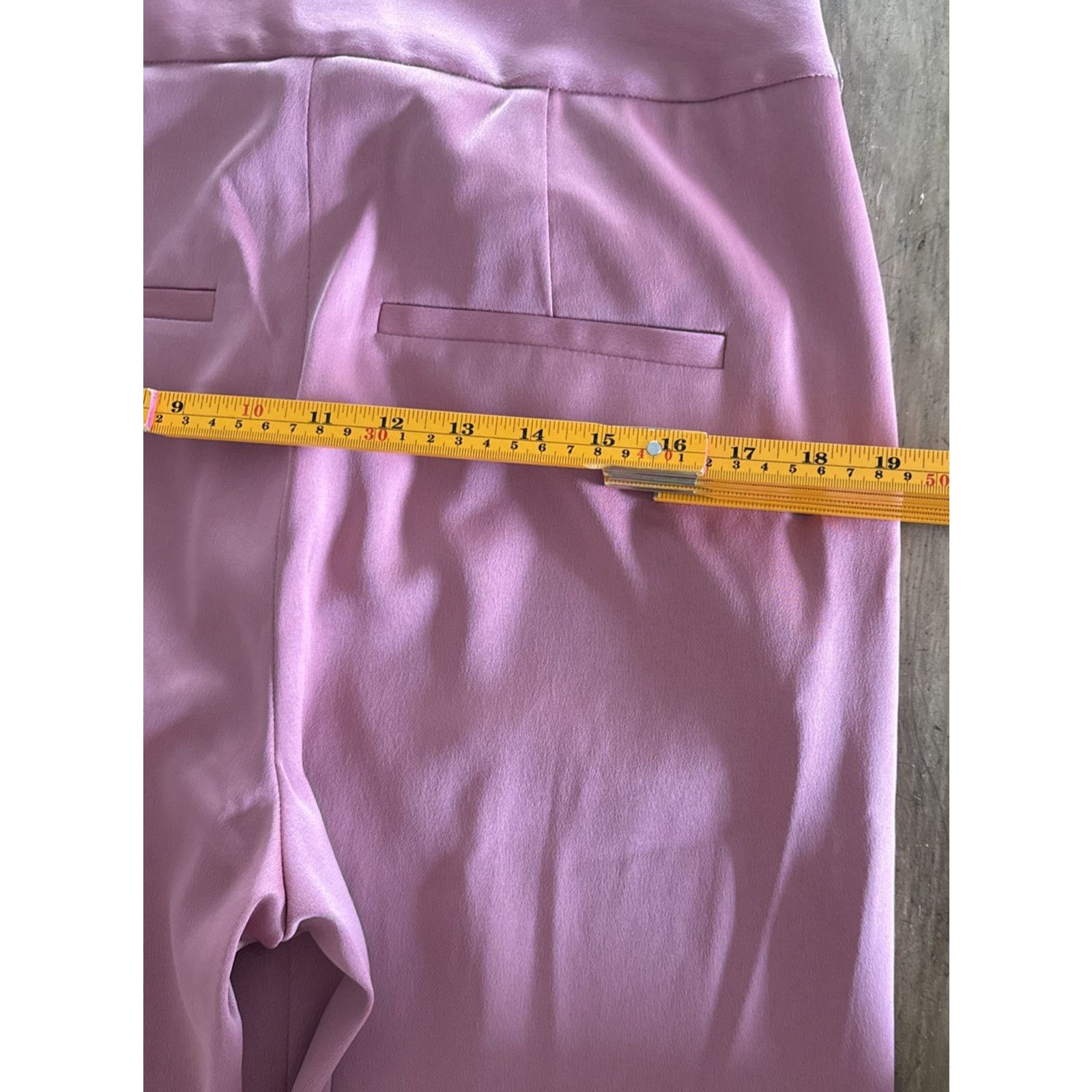 Veronica Beard Veronica Beard Edia Satin Wide leg Pants In Rose, NWT 10 Size 32" / US 10 / IT 46 - 5 Thumbnail