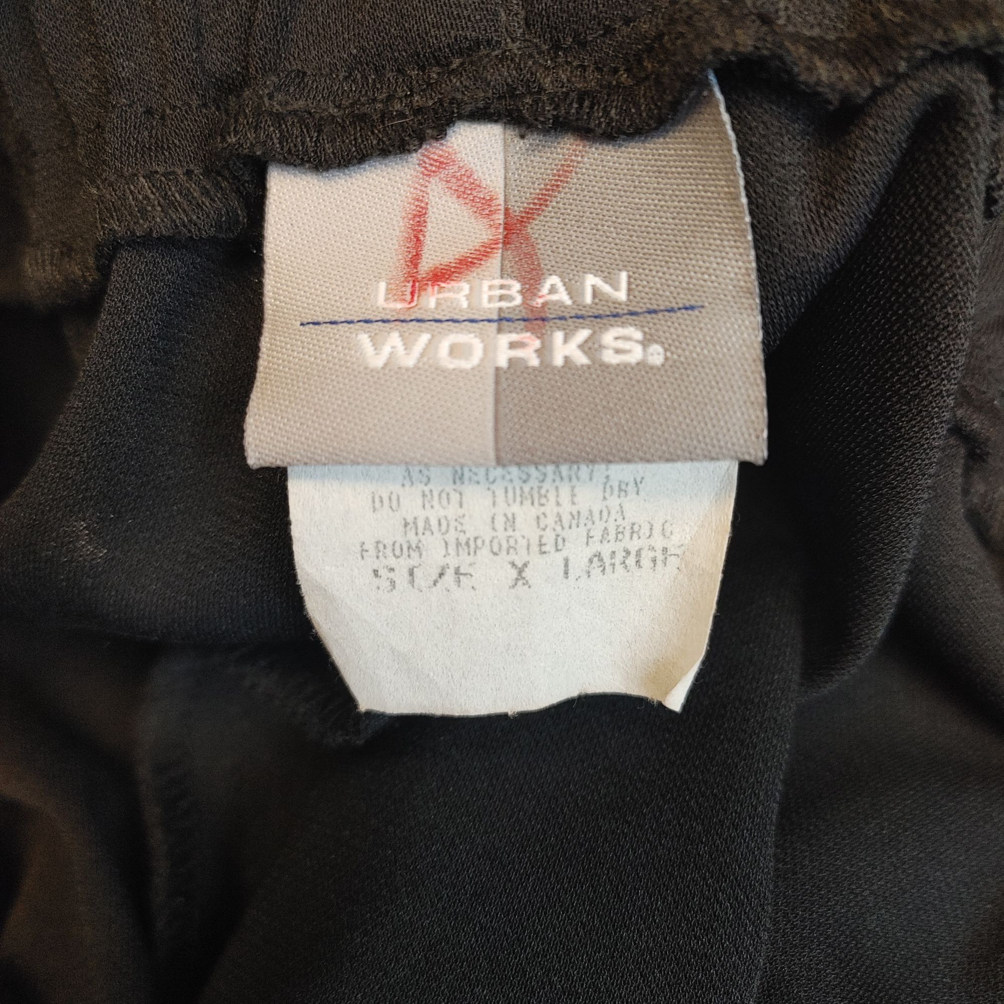 Other Urban Works Women's Dark Gray Loose Fitting Dress Pants XL Size 40" / US 18 - 3 Thumbnail