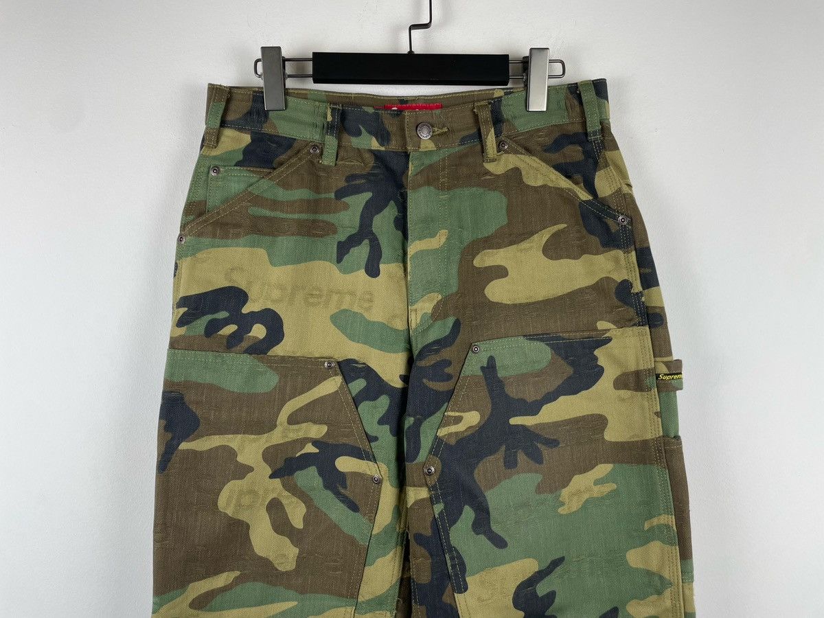 Supreme Supreme Jacquard Logos Double Knee Denim Painter Jeans Size US 30 / EU 46 - 8 Thumbnail