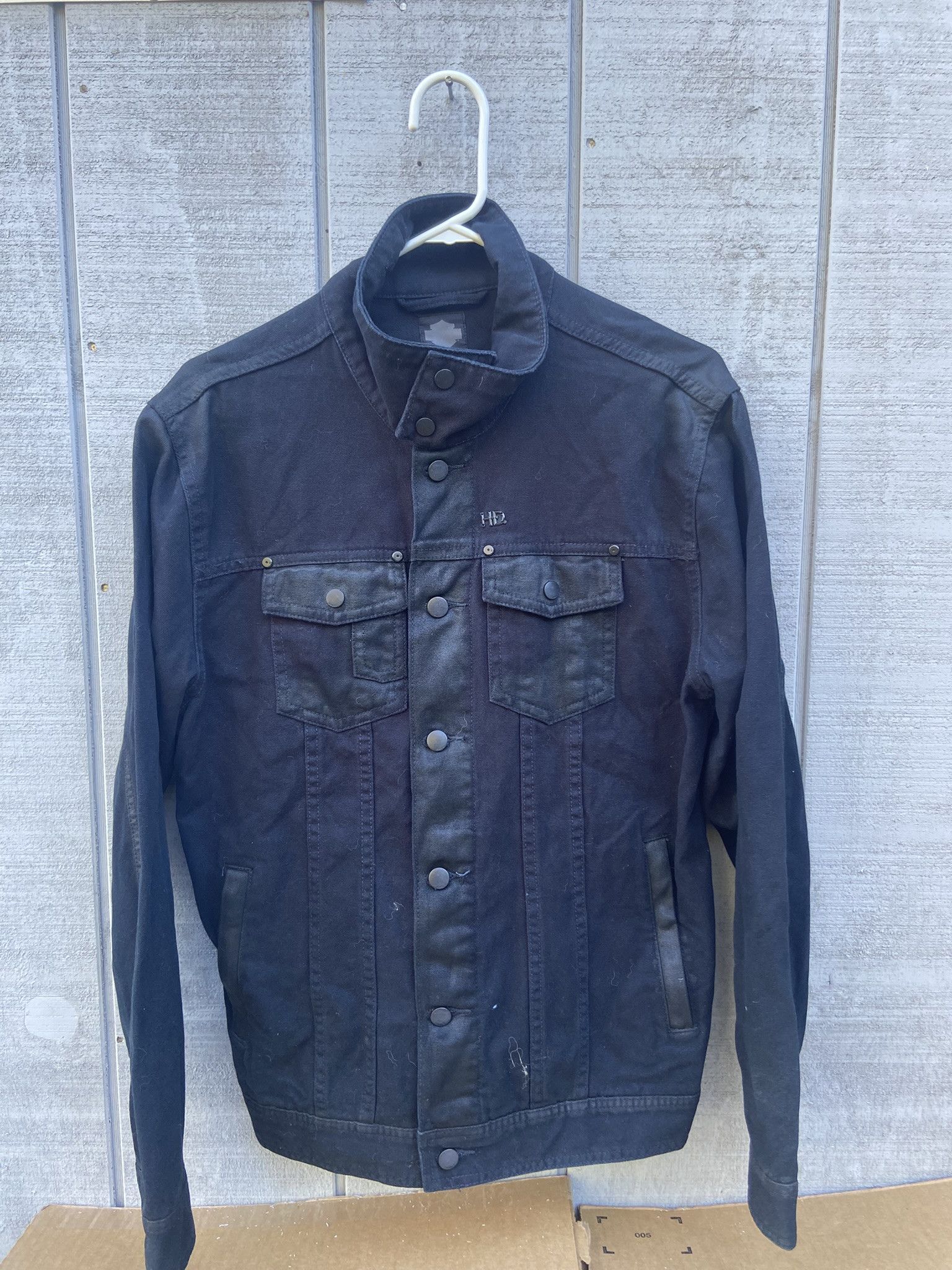 Harley Davidson Harley Davidson Fischers Trucker Denim Jacket Large NEW Size US L / EU 52-54 / 3 - 1 Thumbnail