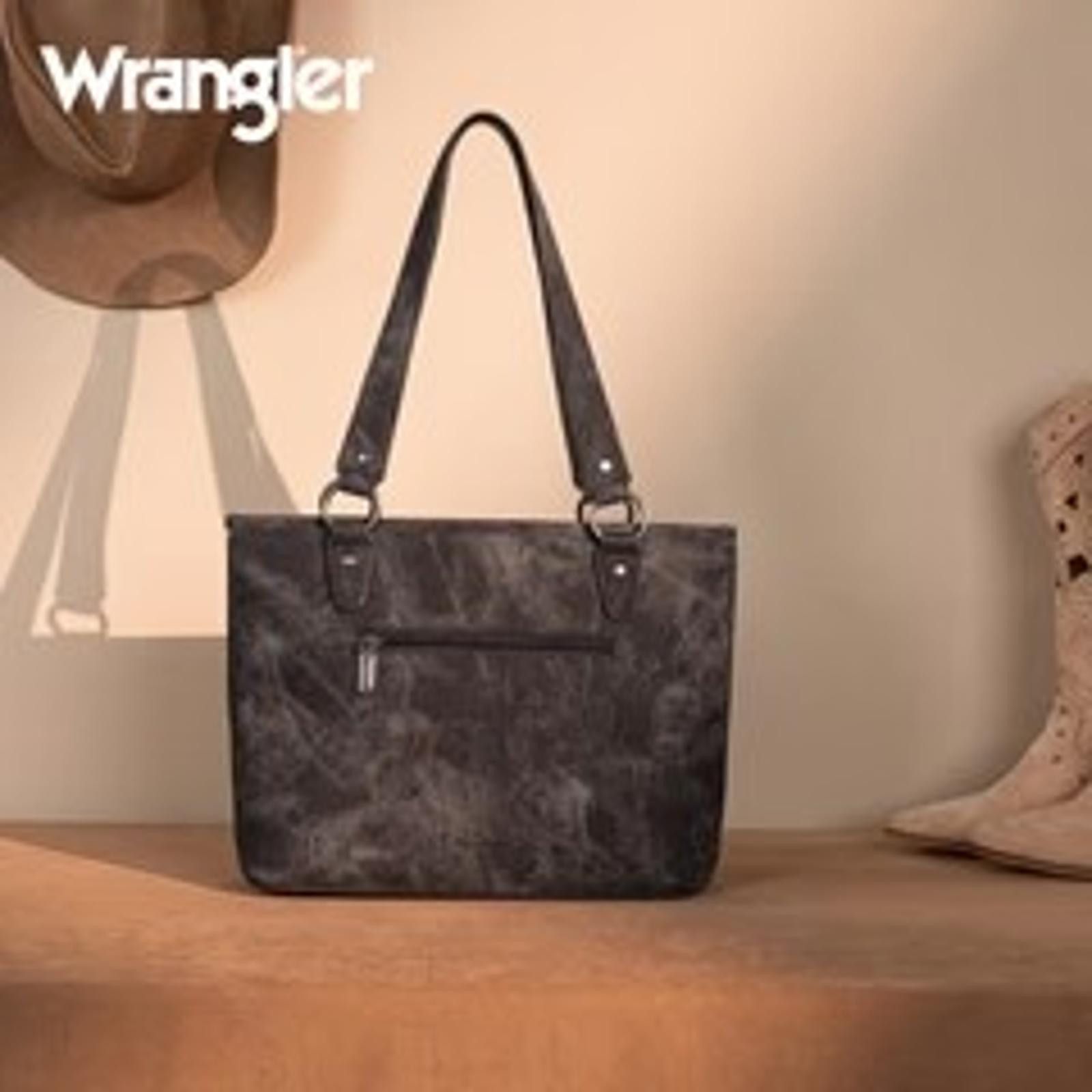 Wrangler Stylish Wrangler Tote Bag - Black Size ONE SIZE - 5 Thumbnail