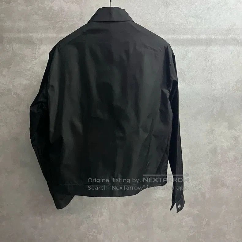 Prada Prada Black Logo Zip Casual Jacket. Size US M / EU 48-50 / 2 - 5 Thumbnail