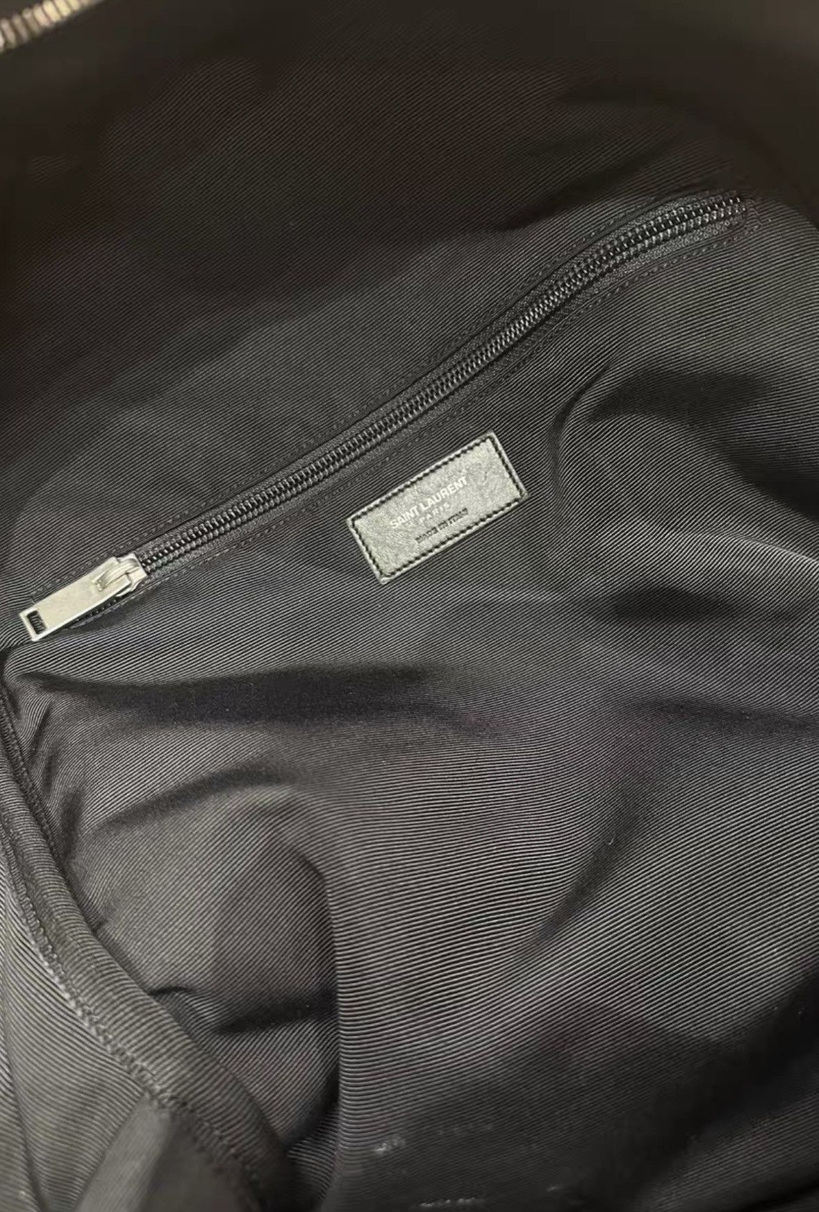 Saint Laurent Paris Saint Laurent Paris 2015 Canvas City Riveted Canvas Backpack Size ONE SIZE - 6 Thumbnail
