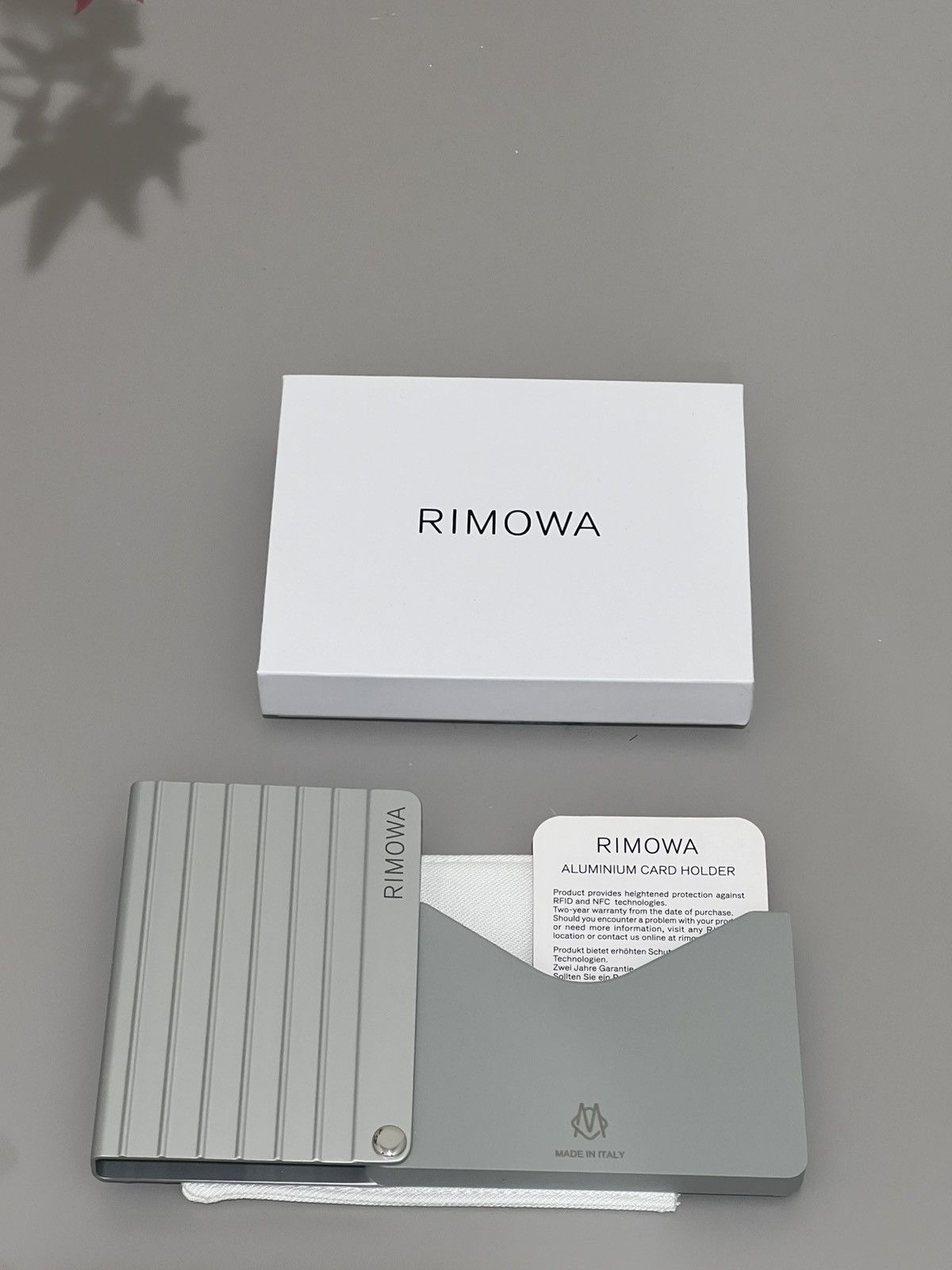 Rimowa Rimowa Aluminum Silver Card Holder Size ONE SIZE - 3 Thumbnail