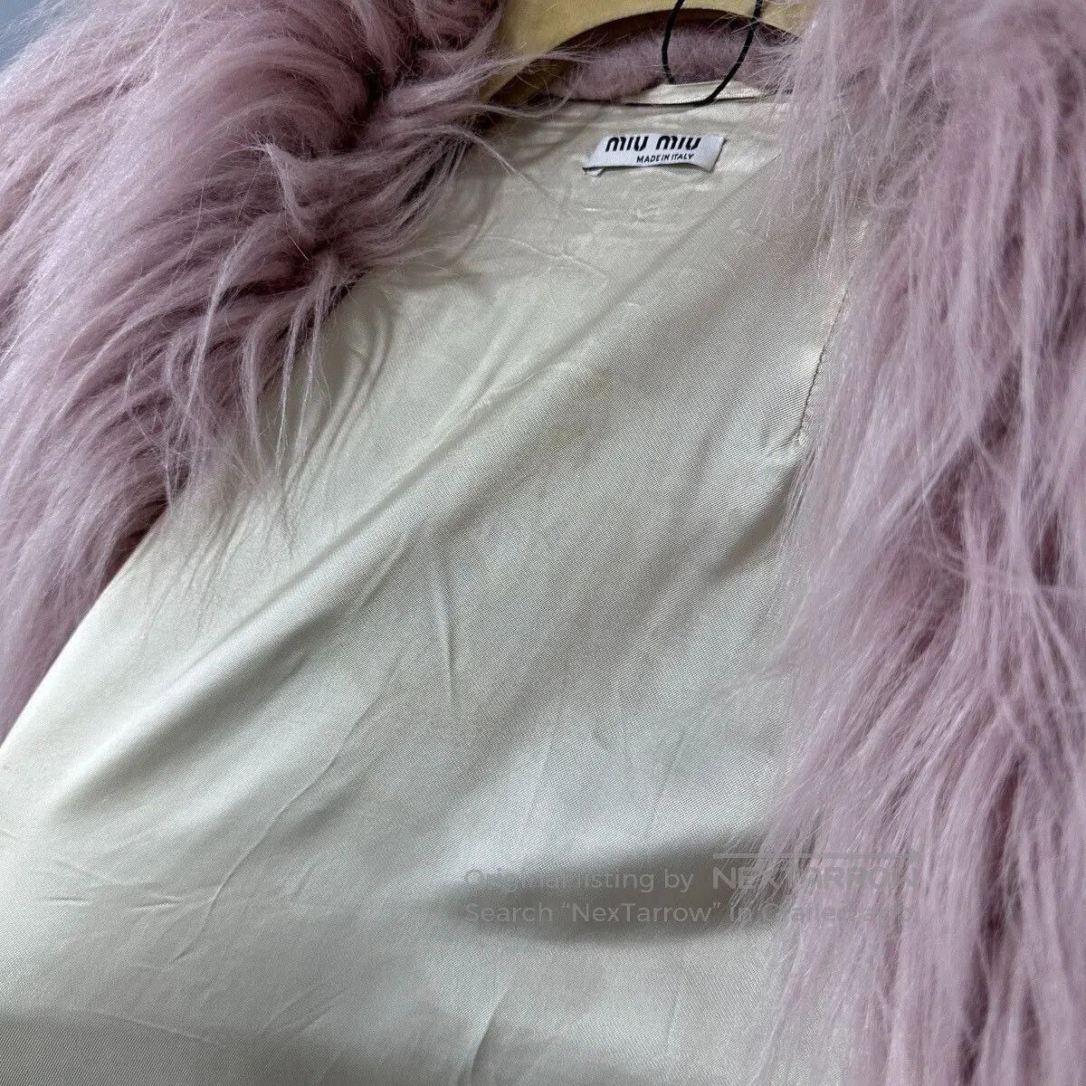 Miu Miu Miu Miu Pink Fur Coat Size 36. Size XS / US 0-2 / IT 36-38 - 6 Thumbnail