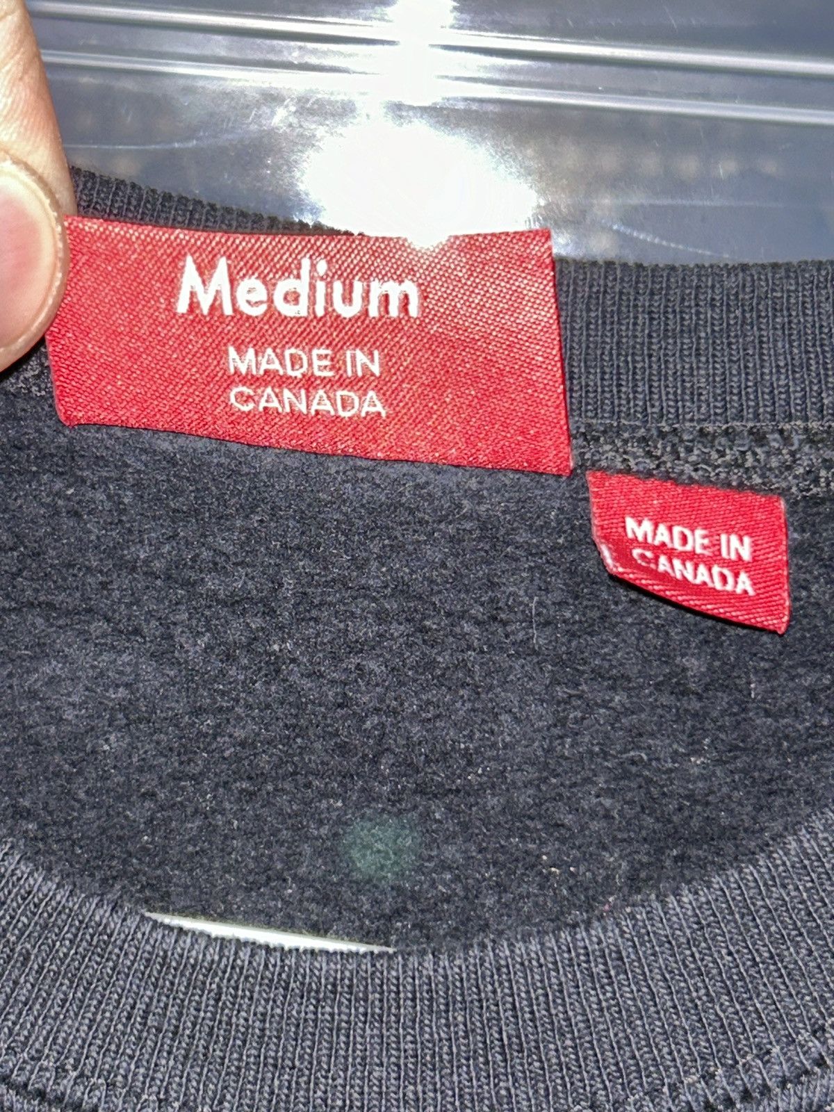 Supreme Supreme Side Arc Crewneck Sweatshirt SS18 size Medium VNDS Size US M / EU 48-50 / 2 - 5 Thumbnail