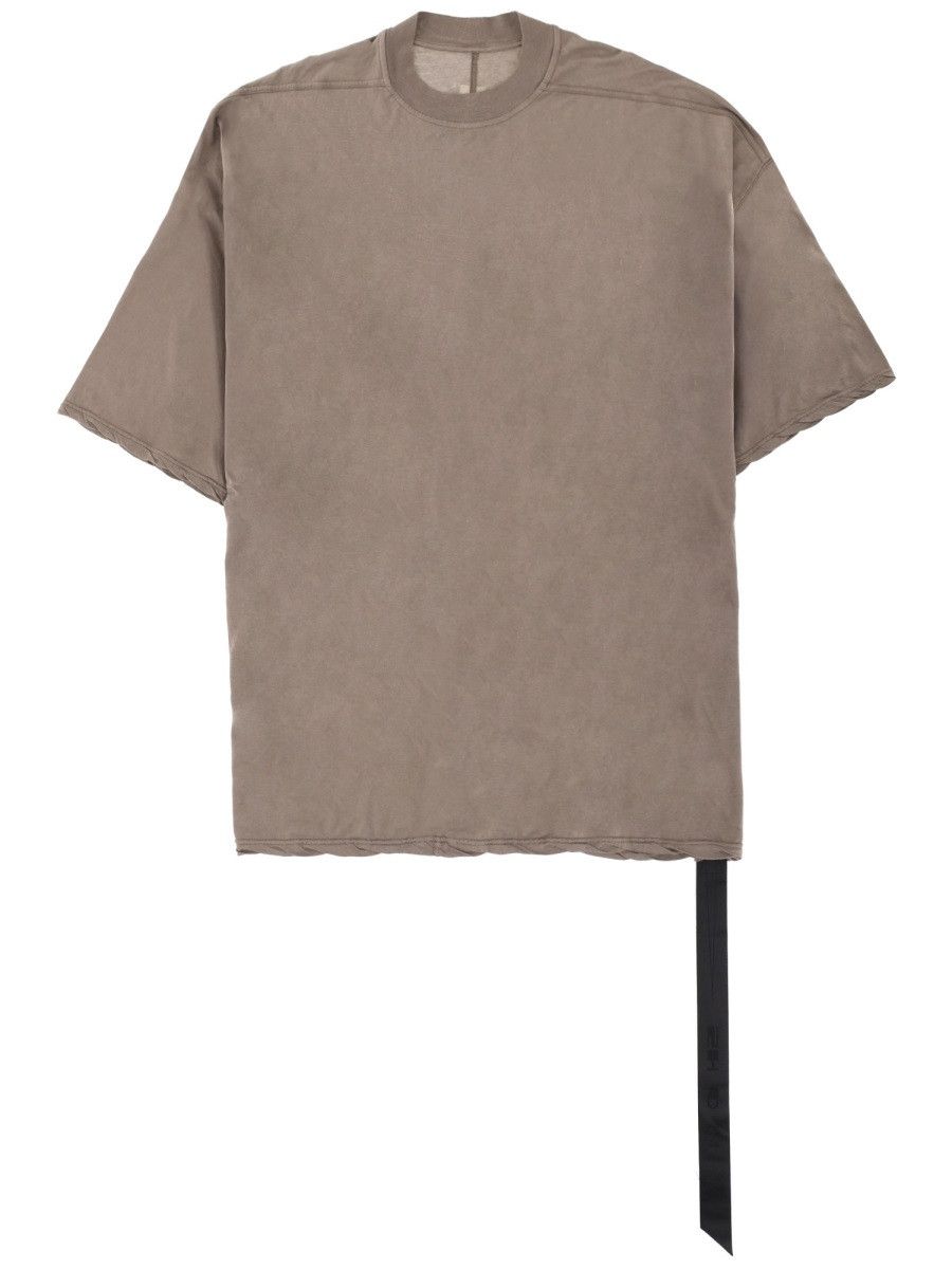 Rick Owens Drkshdw RICK OWENS DRKSHDW "TOMMY T" T-SHIRT - BROWN Size US M / EU 48-50 / 2 - 1 Thumbnail