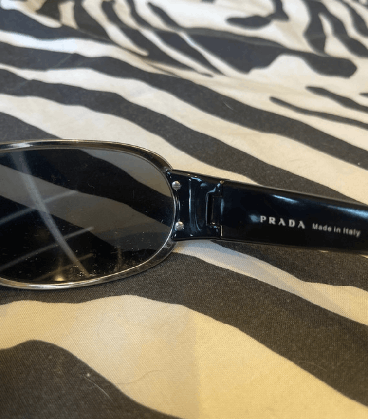 Prada Prada Sunglasses Logo GG OG Sport Square 90s Pop TV EX0243 Size ONE SIZE - 7 Thumbnail