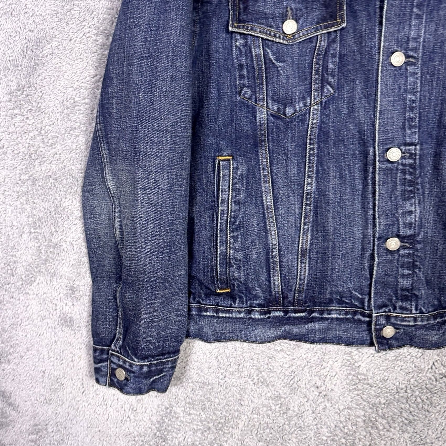 Polo Ralph Lauren Polo Ralph Lauren Denim Jacket Mens Big Jean Trucker RL Type 3 Fade - Size 2X - Blue Size US XXL / EU 58 / 5 - 2 Thumbnail