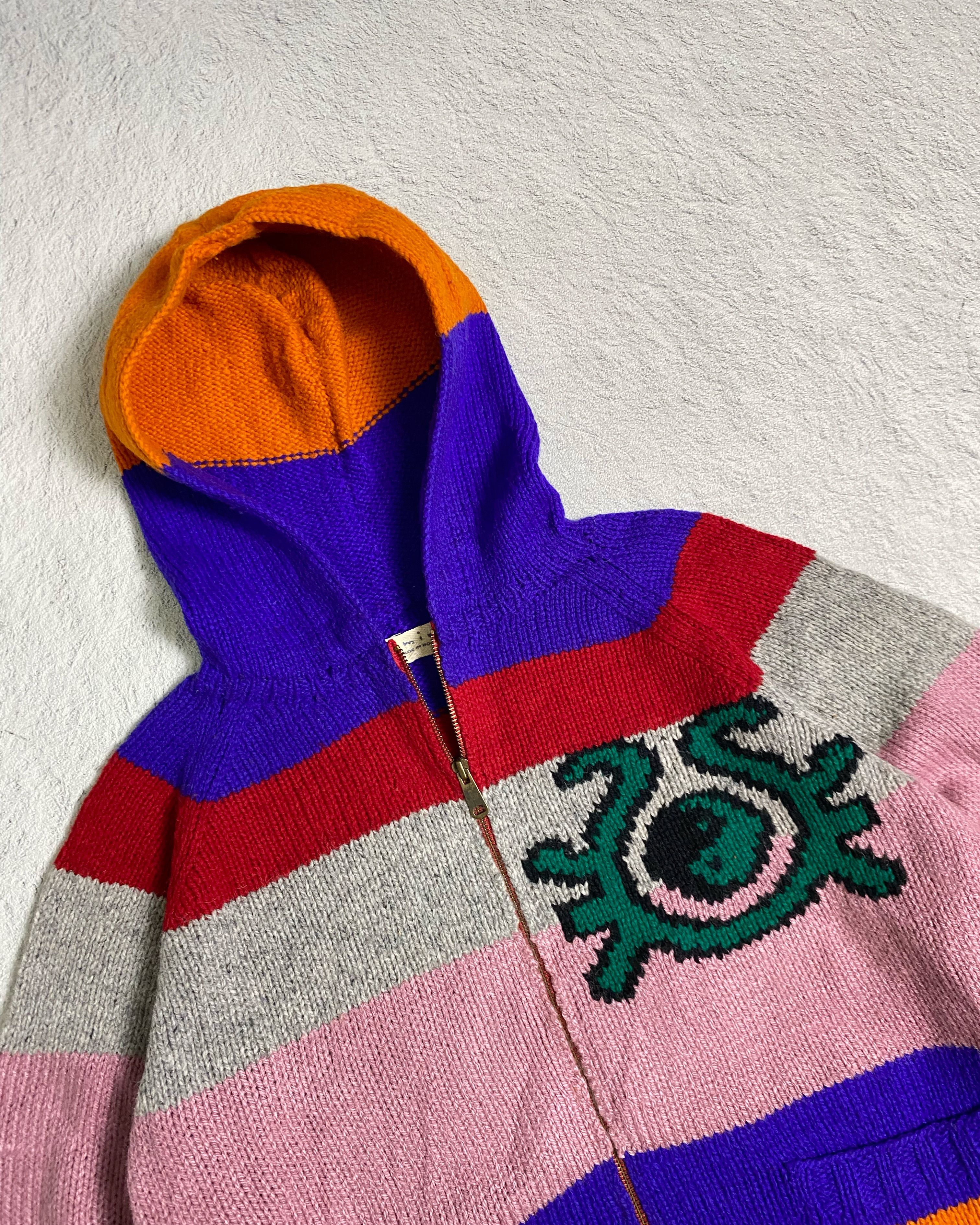 Vintage Vintage Amina Zip-up knit wool y2k Size US M / EU 48-50 / 2 - 2 Thumbnail