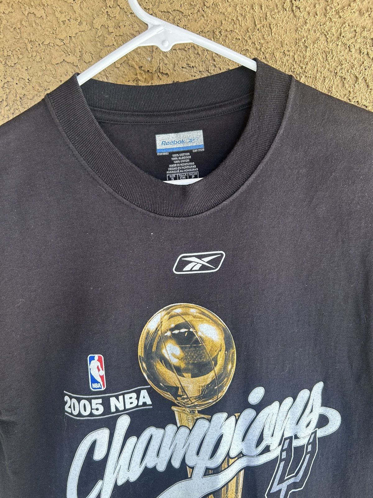 NBA × Reebok × Vintage Vintage San Antonio Spurs 2005 Championship Shirt Size US S / EU 44-46 / 1 - 2 Thumbnail
