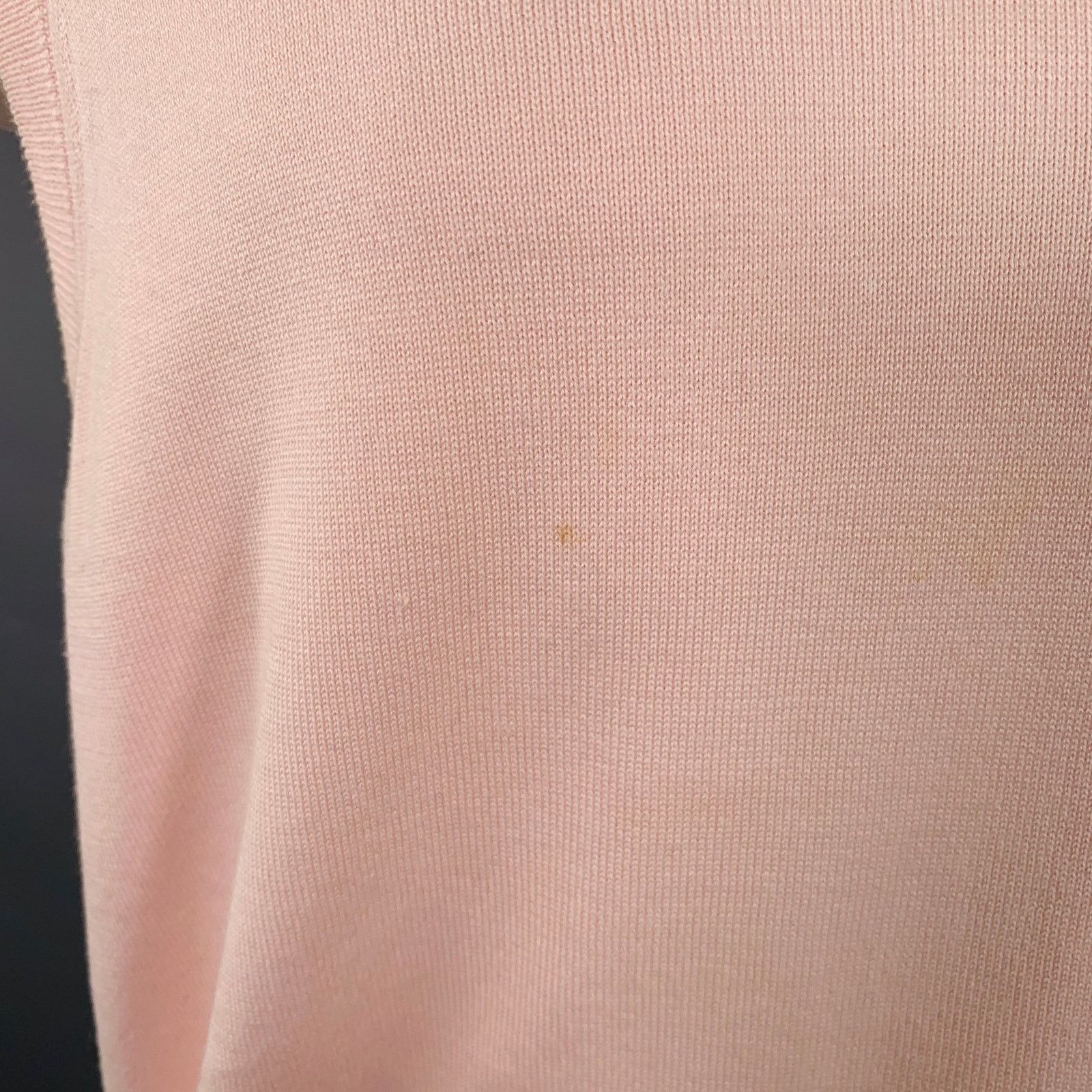 Brooks Brothers BROOKS BROTHERS Size M Pink Cotton V-Neck Sweater Vest Size US M / EU 48-50 / 2 - 5 Thumbnail