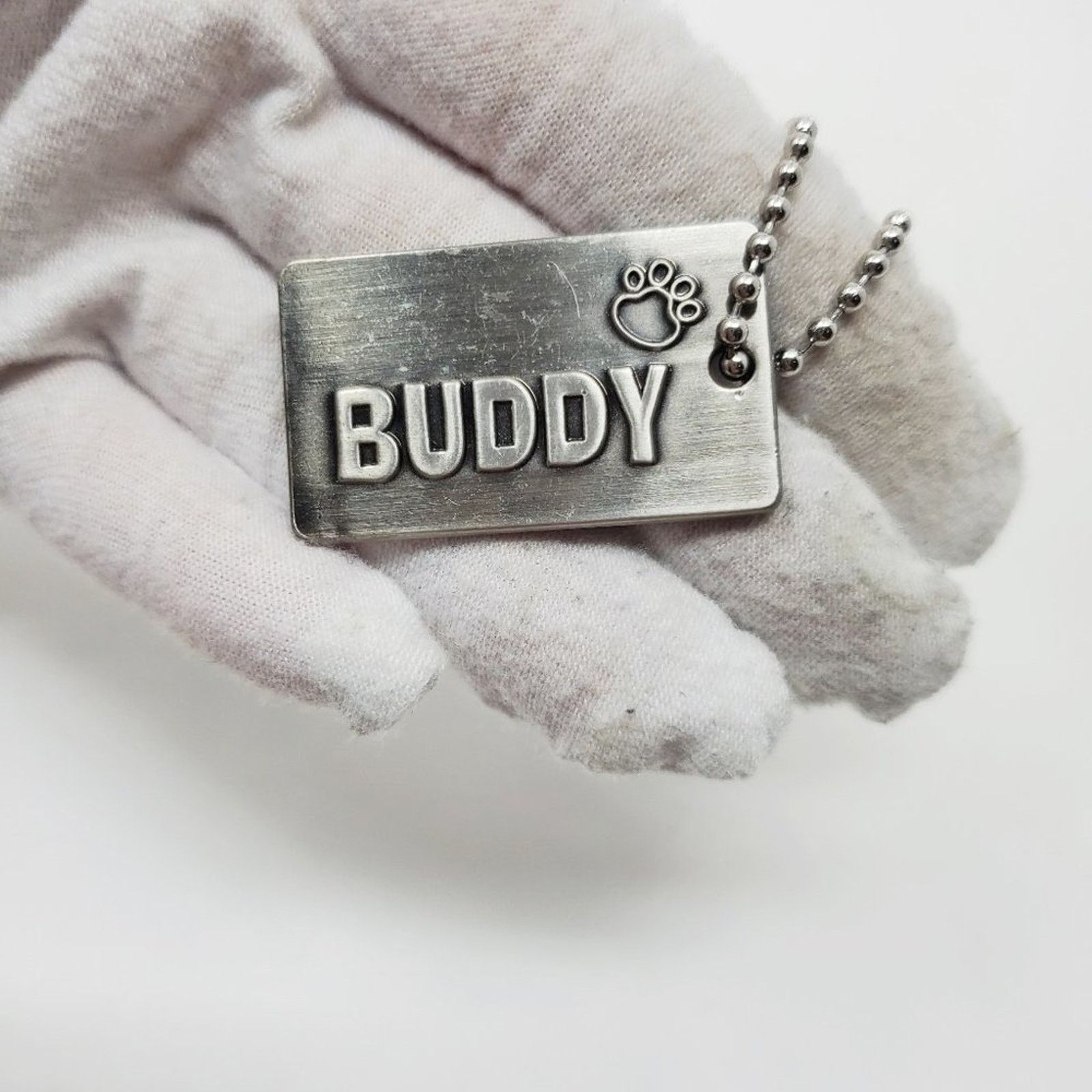 Disney Disney Buddy Paw Print Dog Tag Necklace Loyal Companionship Size ONE SIZE - 6 Thumbnail