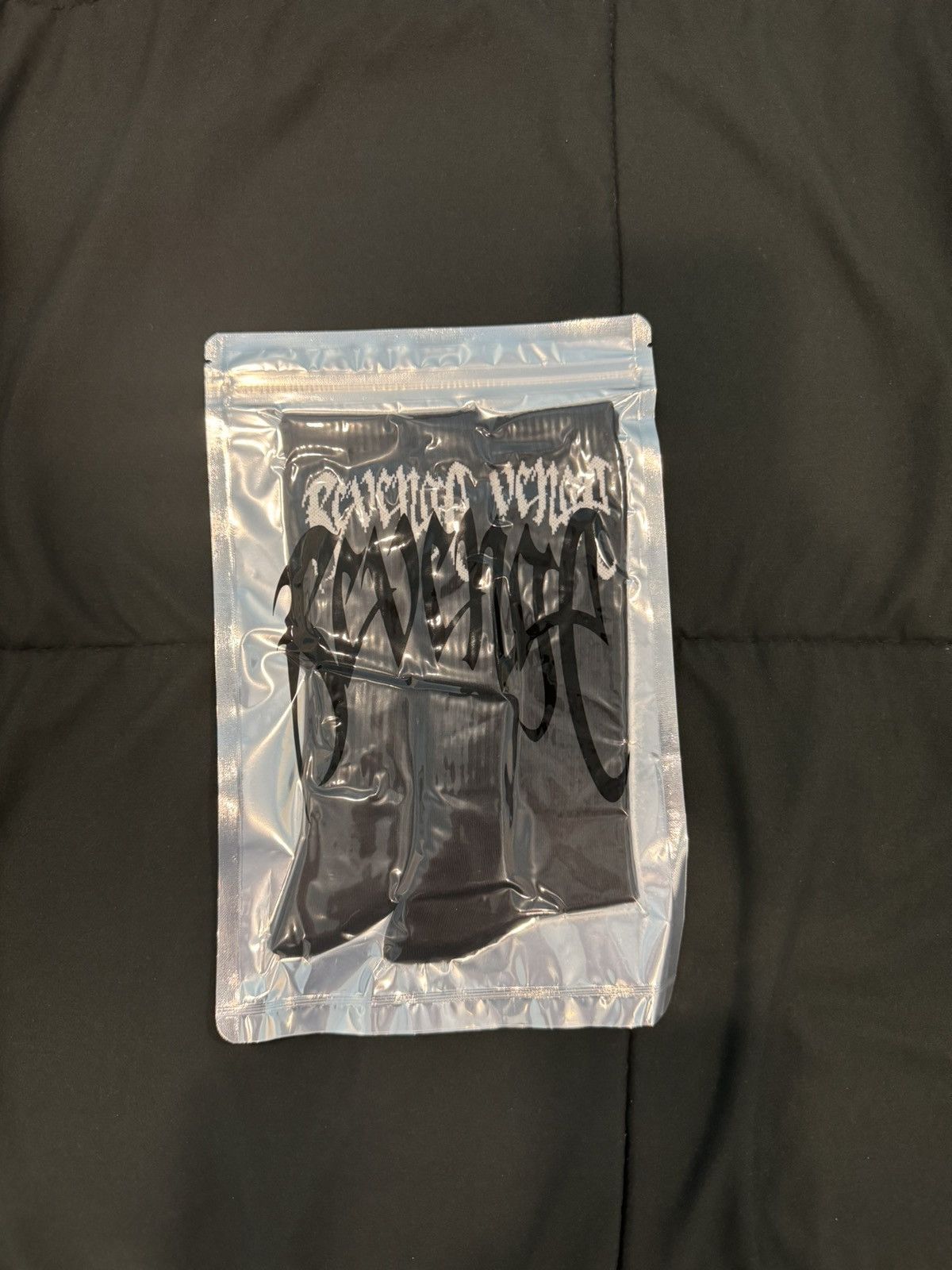 Destroy Lonely × Ken Carson × Revenge Revenge White Outline Arch Logo Shirt (NEW) + Revenge Socks Size US XL / EU 56 / 4 - 5 Thumbnail
