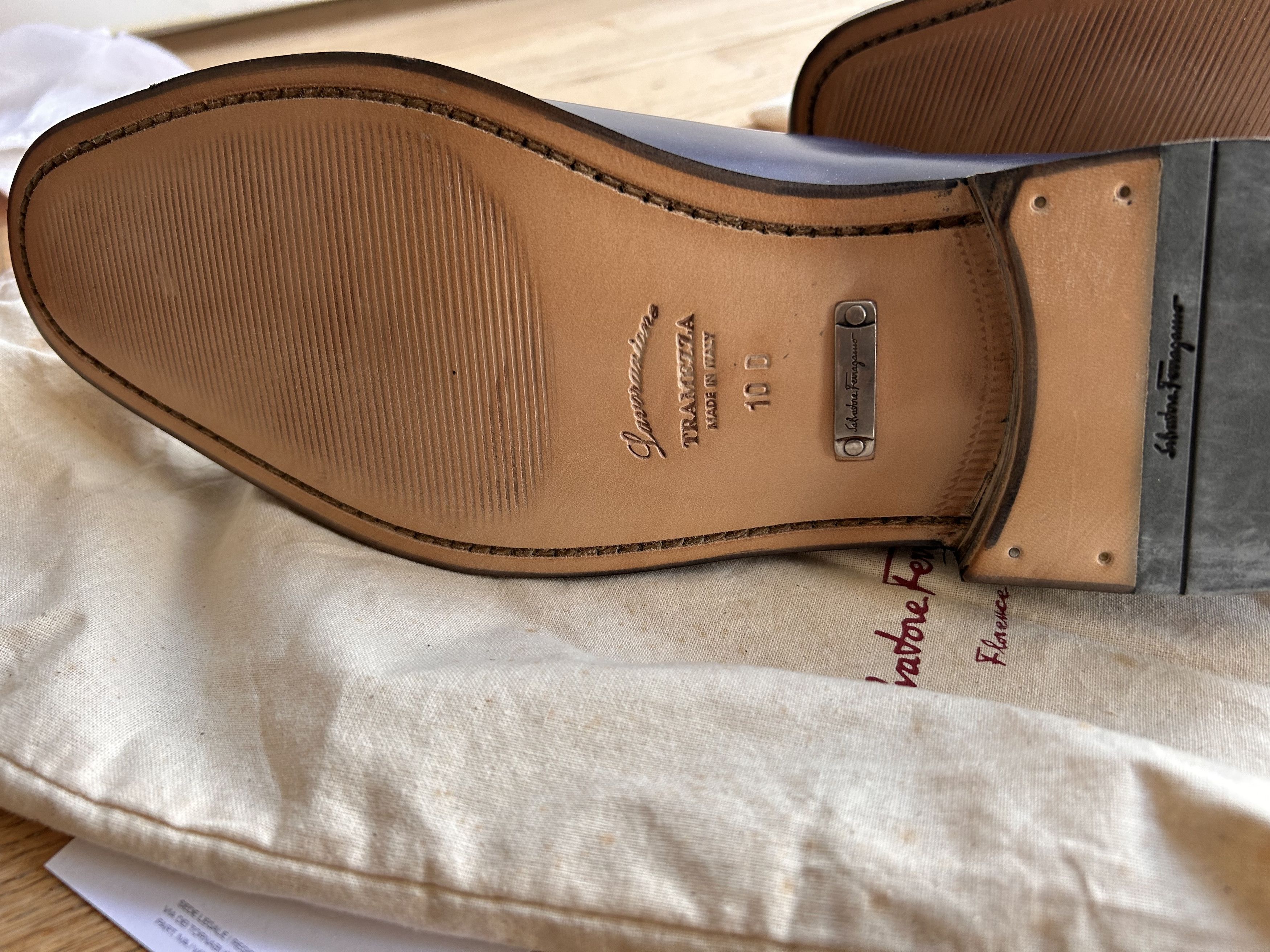 Salvatore Ferragamo Carmelo Tramezza Size US 10 / EU 43 - 4 Thumbnail
