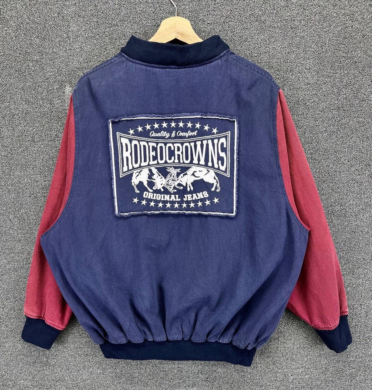 Japanese Brand Vintage Rodeo Crown Spellout Rare Hooded Jacket Size US L / EU 52-54 / 3 - 1 Thumbnail