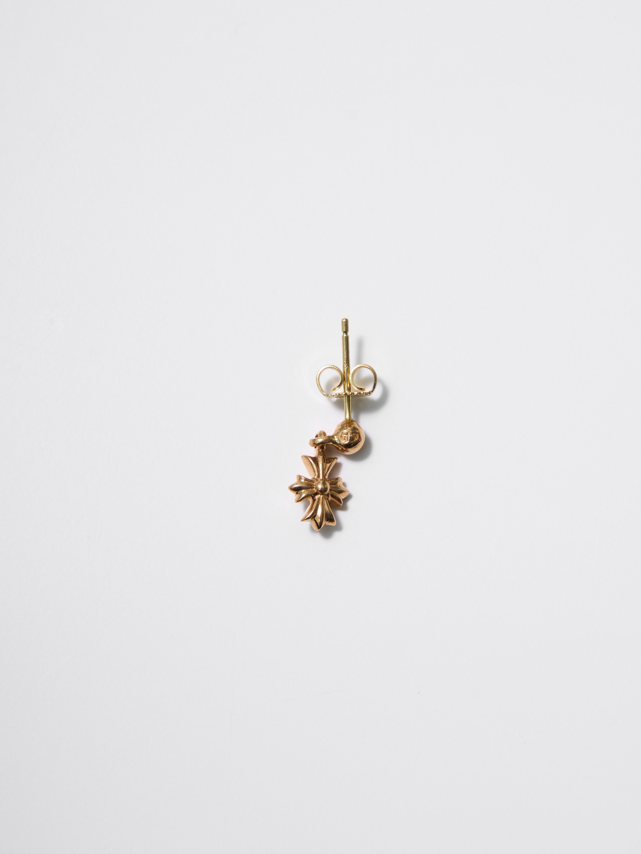 Chrome Hearts Chrome Hearts 22K Gold Tiny E Earring Drop Size ONE SIZE - 2 Thumbnail