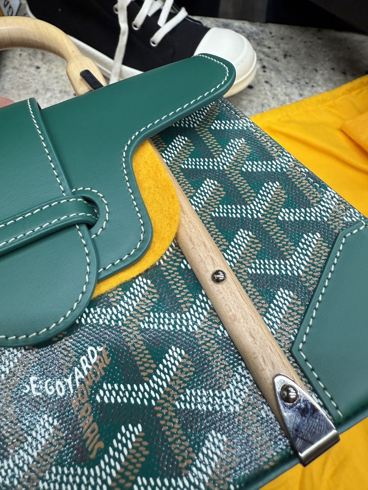 Goyard Goyard Green Mini Bag Size ONE SIZE - 4 Thumbnail