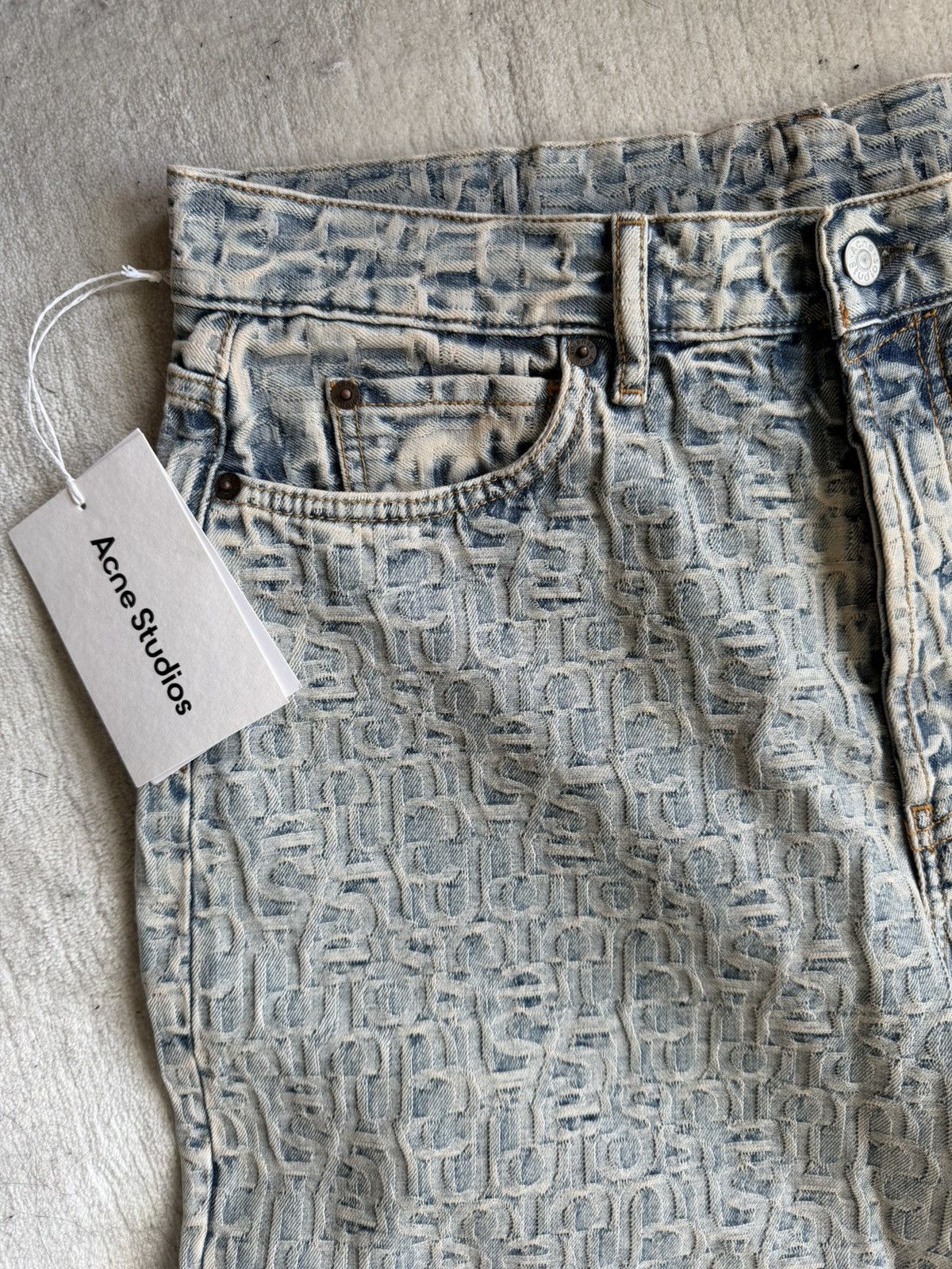 Acne Studios Acne Studios 1981M monogram Jeans Size US 32 / EU 48 - 3 Thumbnail