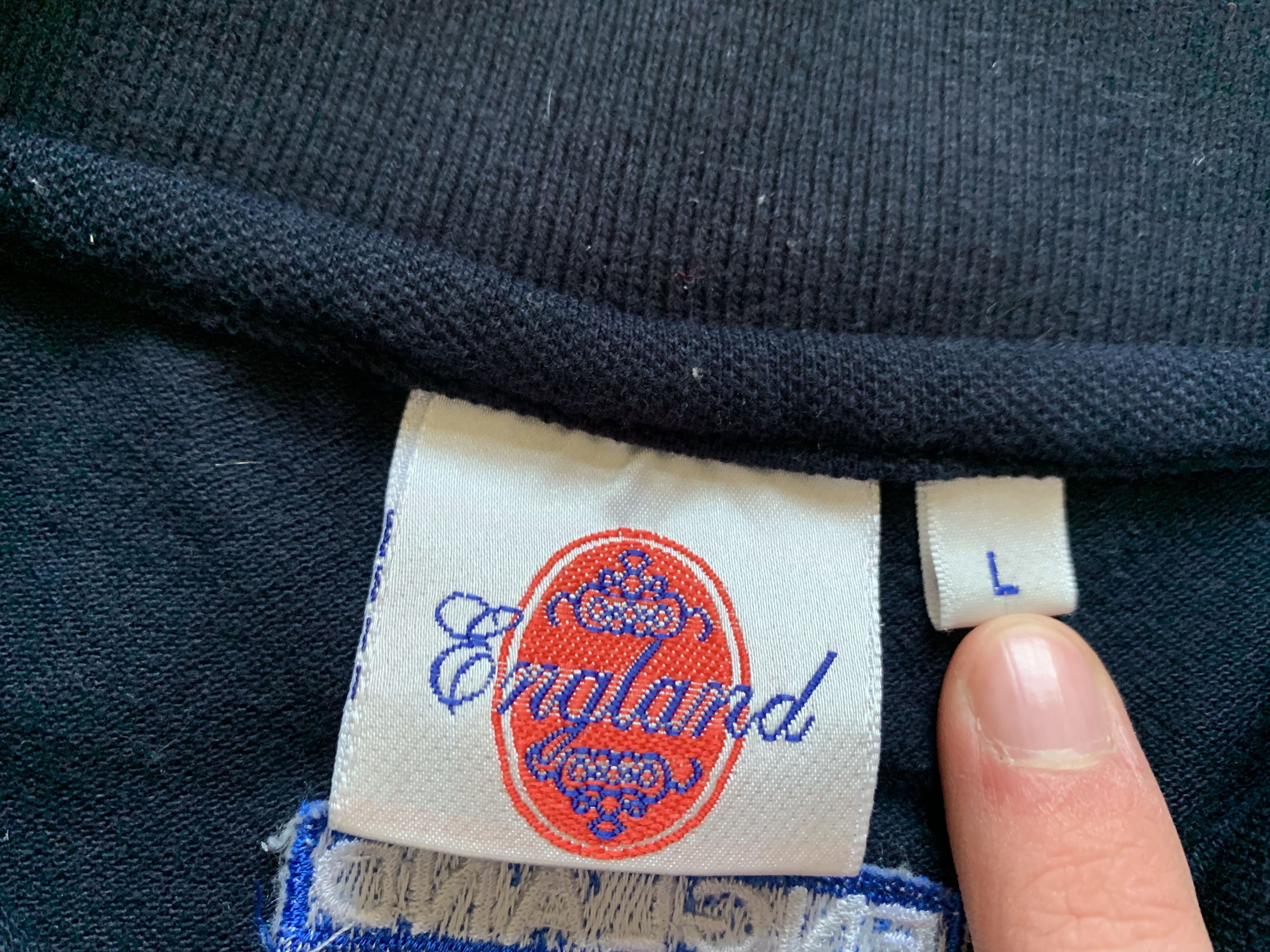 Vintage Rare Vintage England World Cup Campaign Cotton Polo Size US M / EU 48-50 / 2 - 7 Thumbnail