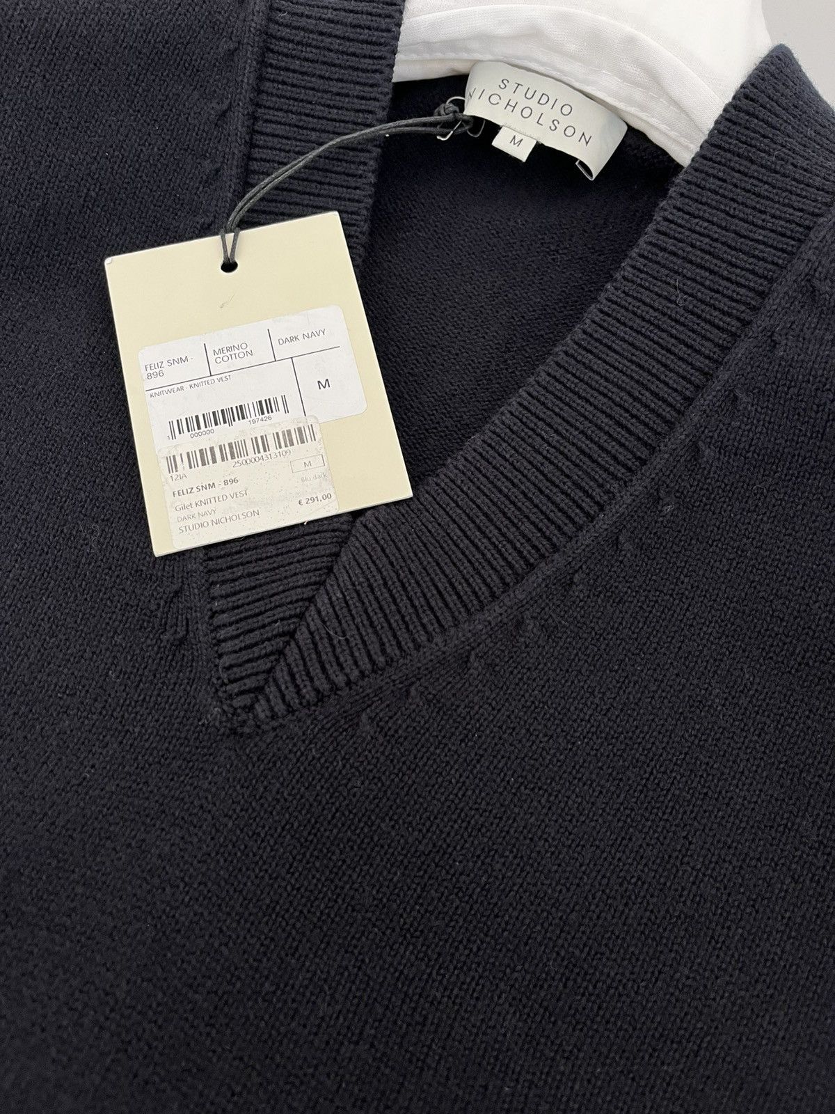 STUDIO NICHOLSON knitted vest