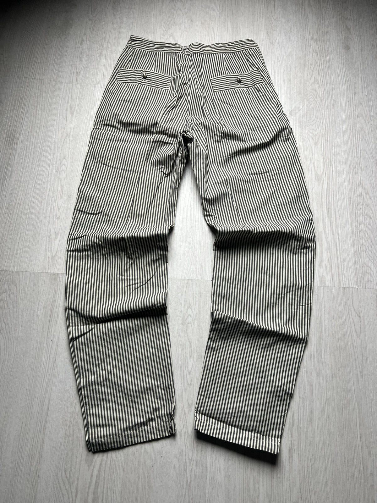 Issey Miyake Archive Issey Miyake Side Button Stripe Pants Size US 28 / EU 44 - 3 Thumbnail
