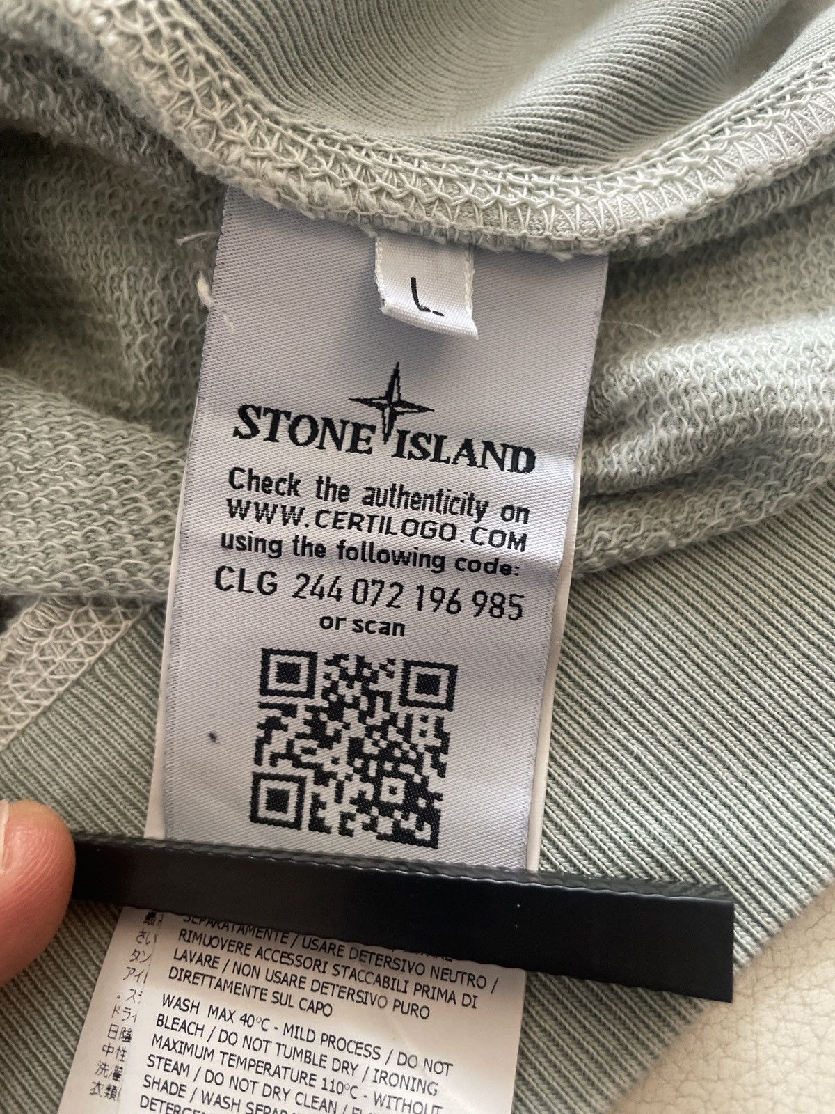 Stone Island Stone island jumper Size US L / EU 52-54 / 3 - 5 Thumbnail