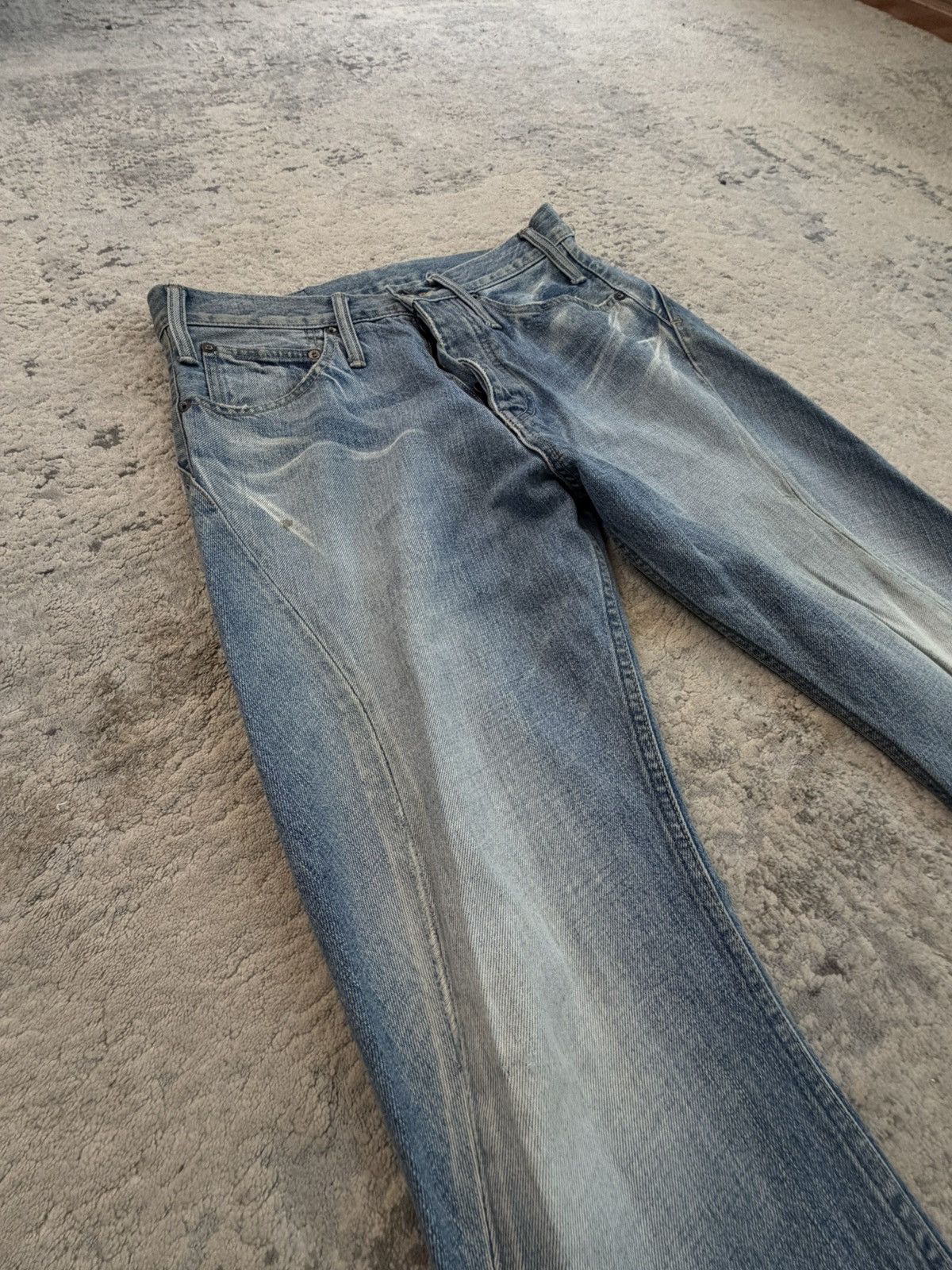 Le Grande Bleu (L.G.B.) LGB Lazy Wolf Denim Light Wash Size US 30 / EU 46 - 2 Thumbnail