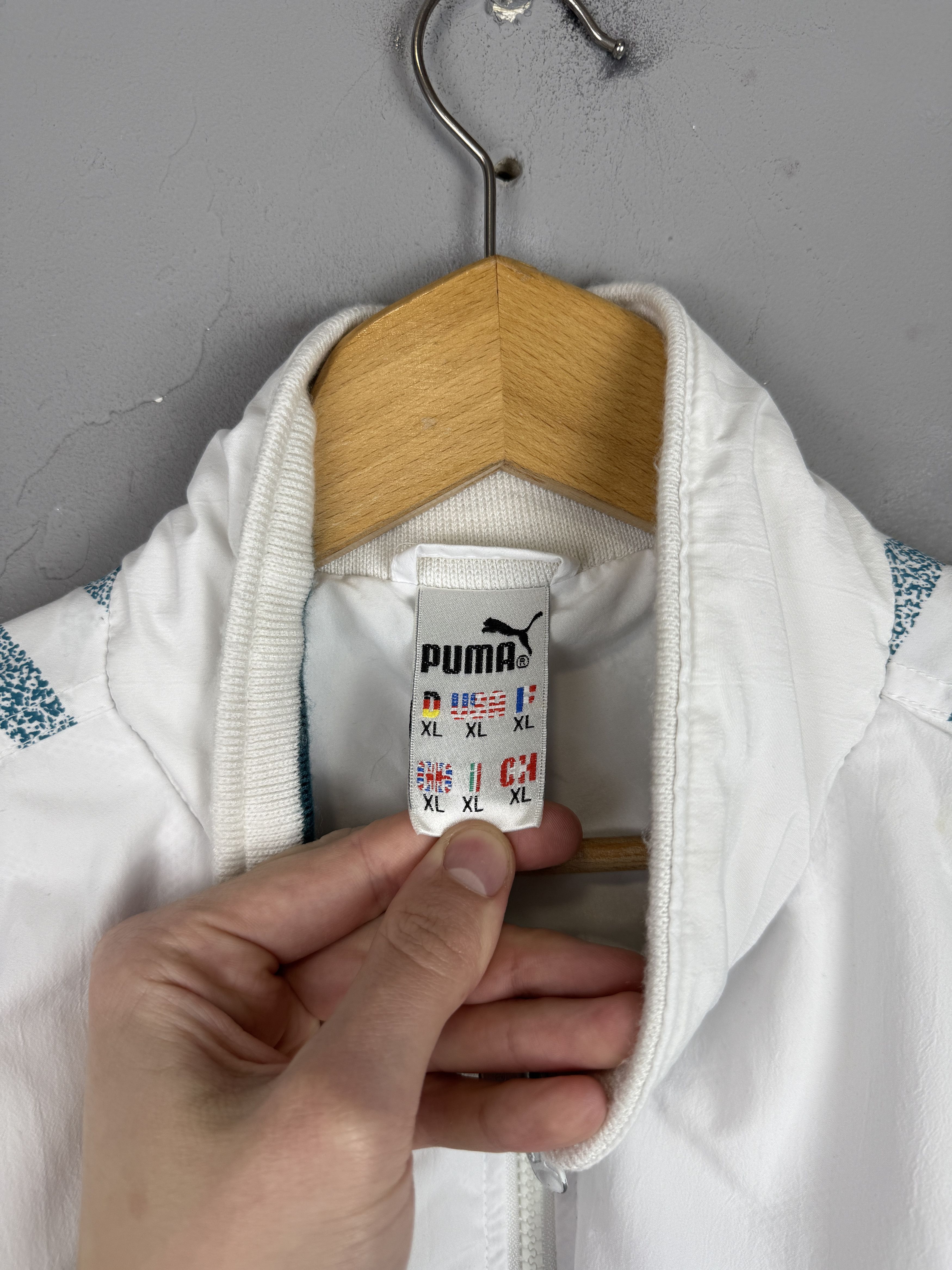 Puma × Vintage Vintage Puma Disc System Jacket VTM 5 Windbreaker Sportswear Size US XL / EU 56 / 4 - 6 Thumbnail