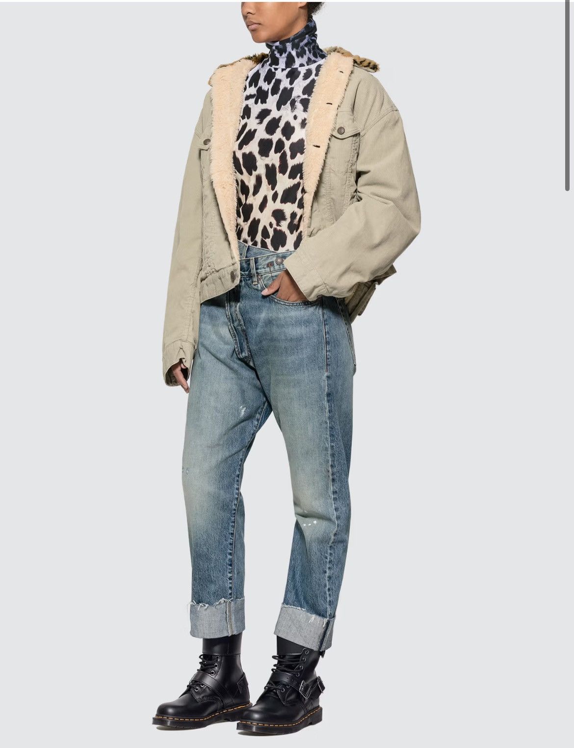R13 Reed Trucker Jacket. Size XS Size XS / US 0-2 / IT 36-38 - 12 Thumbnail