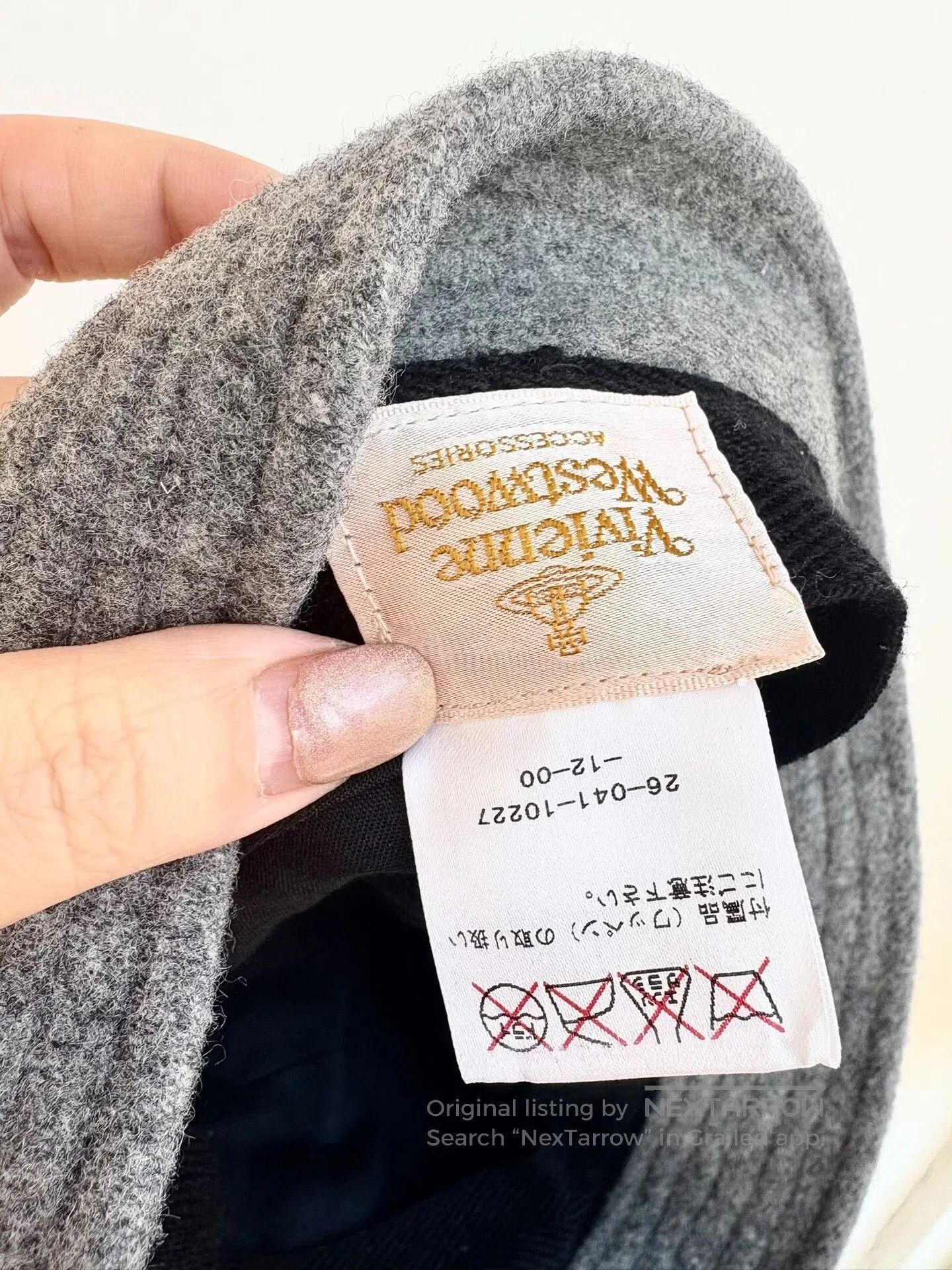 Vivienne Westwood Vivienne Westwood Gray Fisherman Hat. Size ONE SIZE - 6 Thumbnail