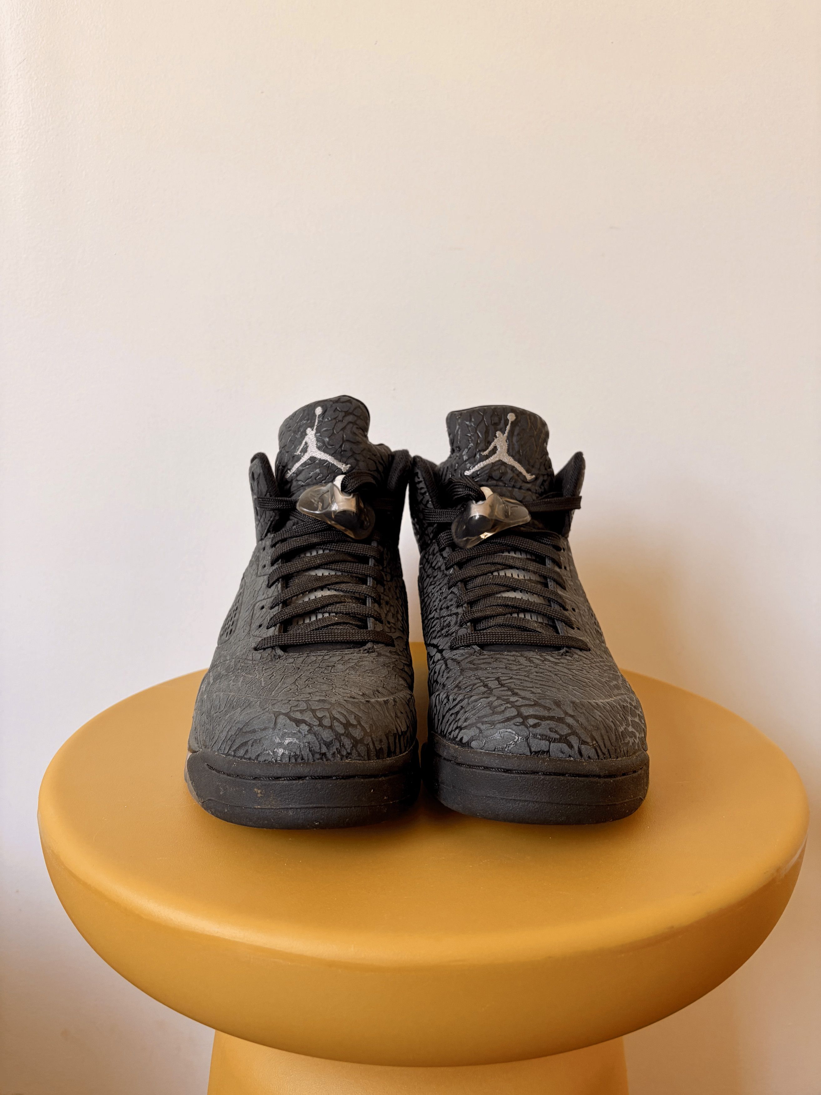 Jordan Brand Air Jordan 3Lab5 Black Cement Size 10 Size US 10 / EU 43 - 3 Thumbnail