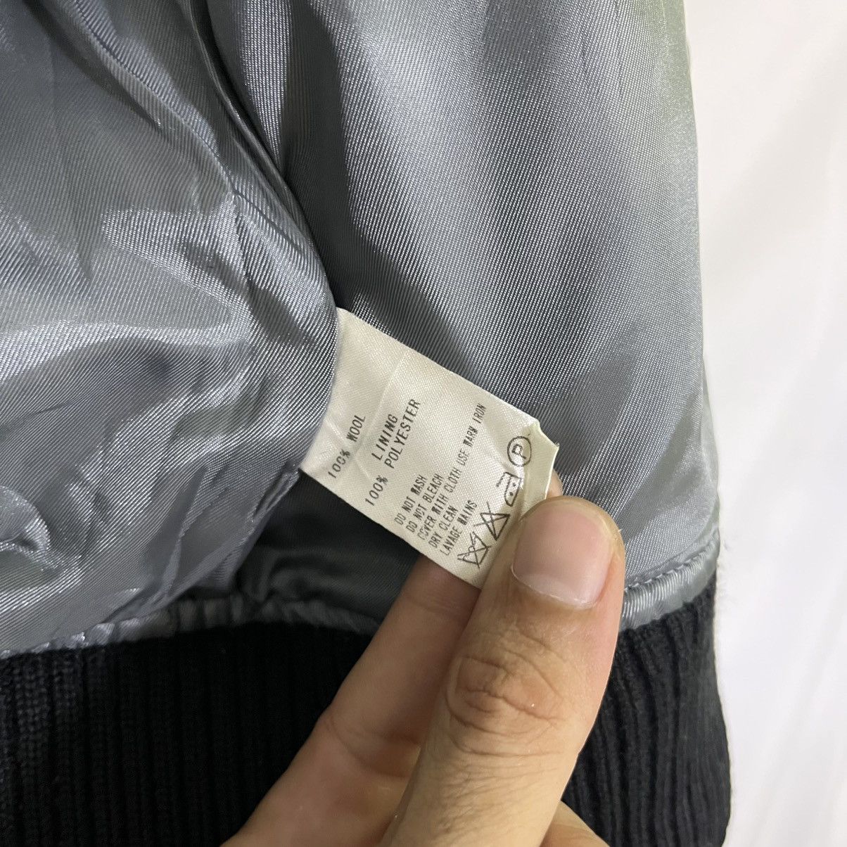 If Six Was Nine EMIT OF ENERGY RAY BEAMS WOOL WORKER STYLE BOMBER JACKET Size S / US 4 / IT 40 - 7 Thumbnail