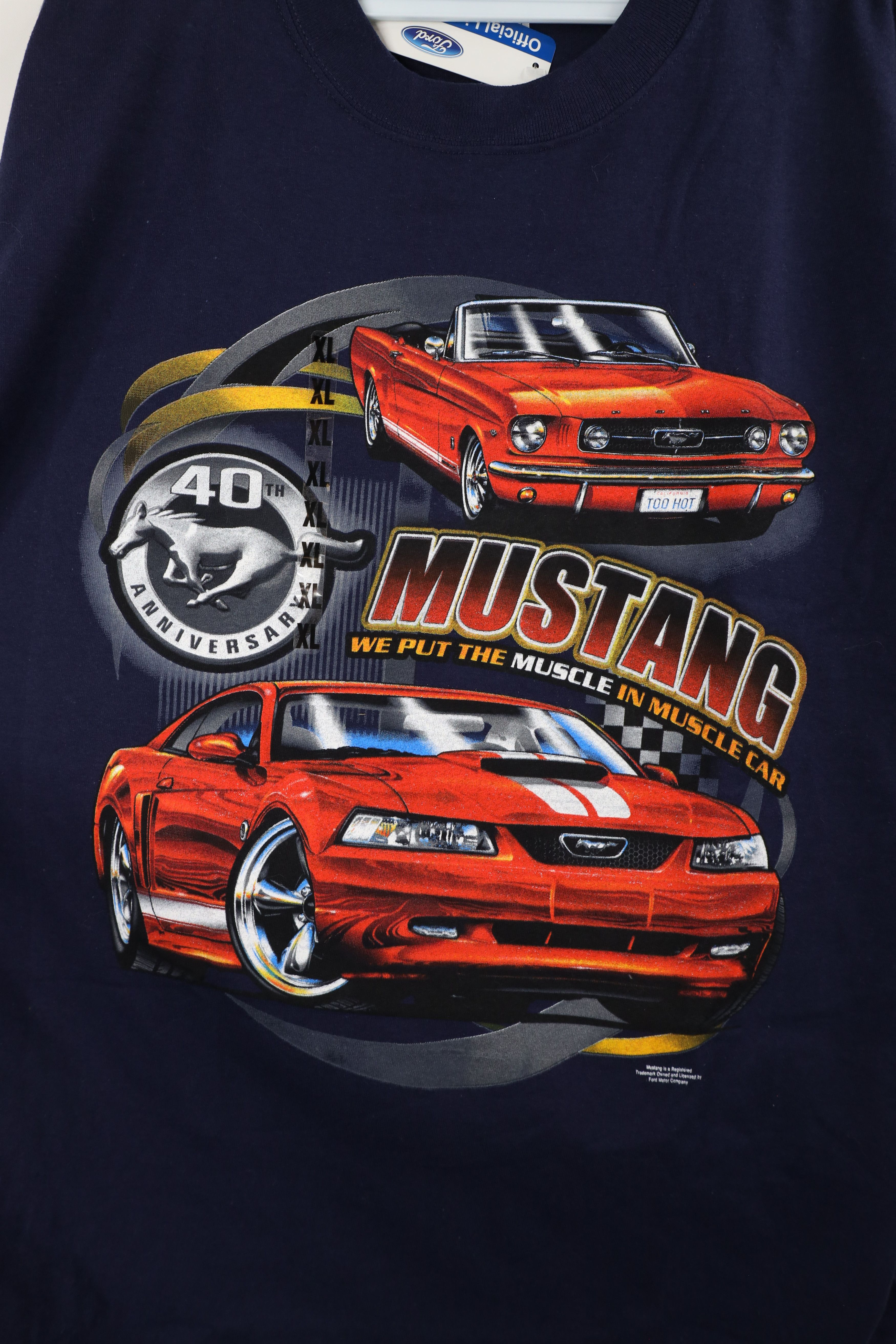 Vintage Deadstock Vintage Y2K 2004 Car 40th Anniversary T-Shirt Size US XL / EU 56 / 4 - 7 Thumbnail